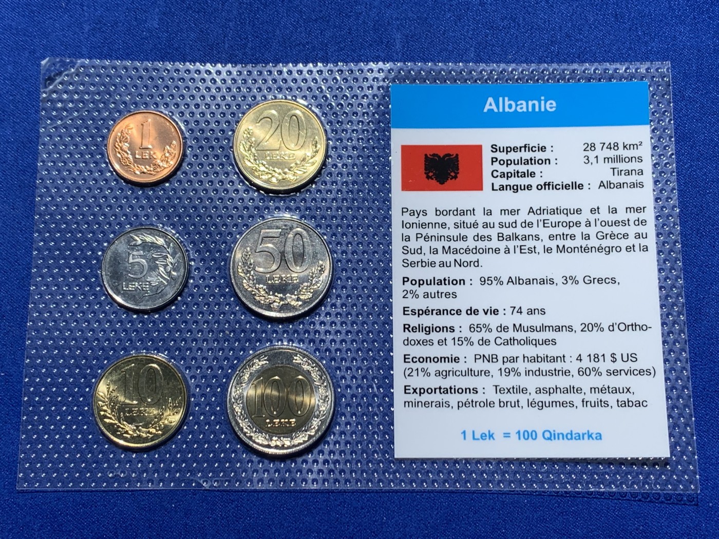 《竞宝斋》第247场-周日，周一 ，周二3场连拍 (全场包邮) 阿尔巴尼亚共和国6枚装套币