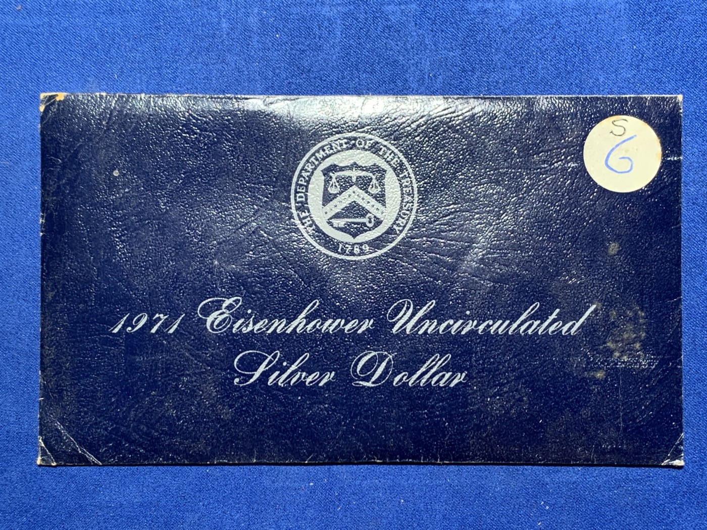 《竞宝斋》第247场-周日，周一 ，周二3场连拍 (全场包邮) 美国1971年艾森豪威尔 1元银币 封装