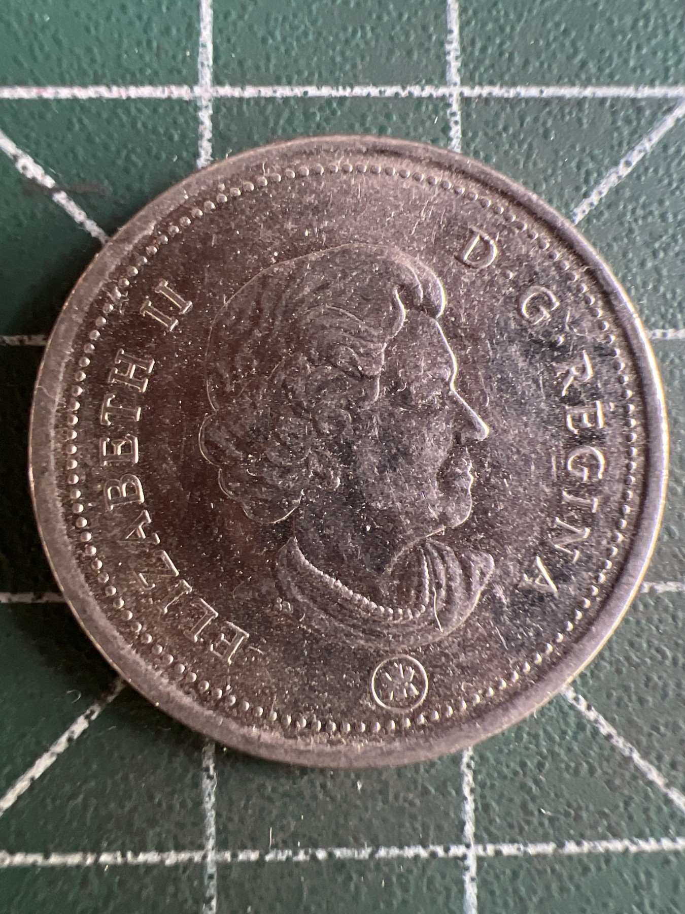 第550期 硬币专场 （无押金，捡漏，全场50包邮，偏远地区除外，接收代拍业务） 加拿大25分 老年 2010年