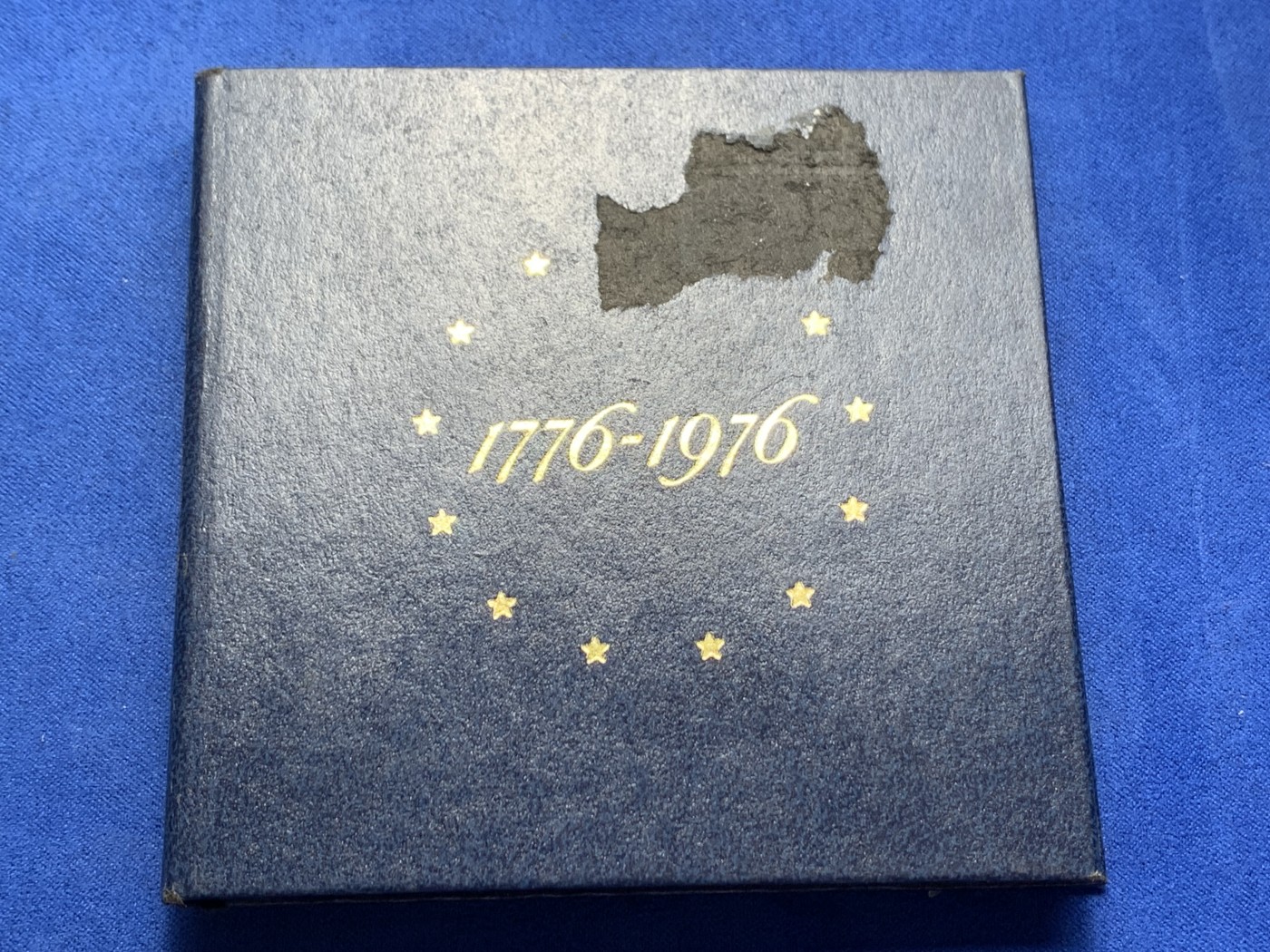 《竞宝斋》第247场-周日，周一 ，周二3场连拍 (全场包邮) 美国1976年S 精制银币三枚套