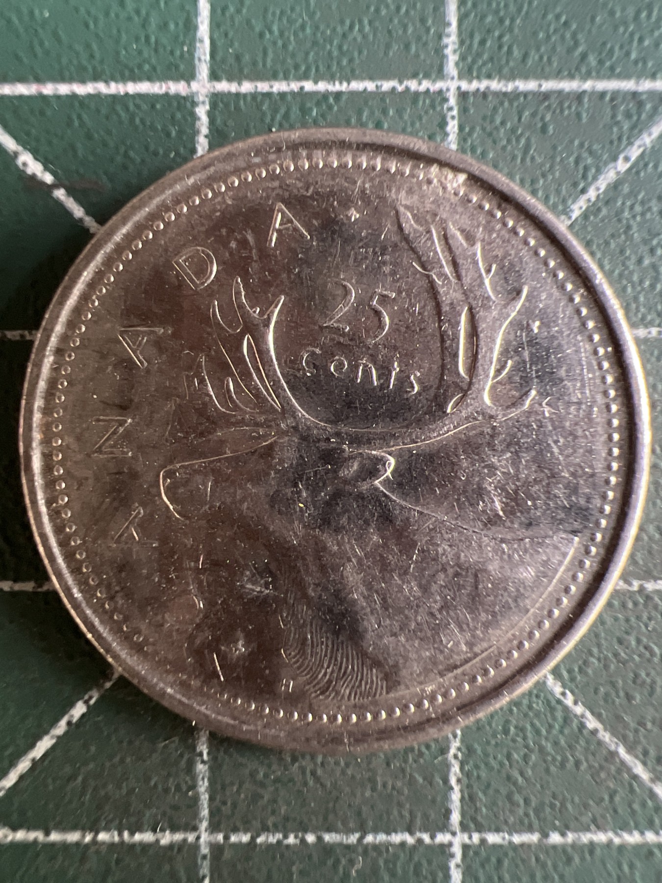 第587期 硬币专场 （无押金，捡漏，全场50包邮，偏远地区除外，接收代拍业务） 加拿大25分 高冠