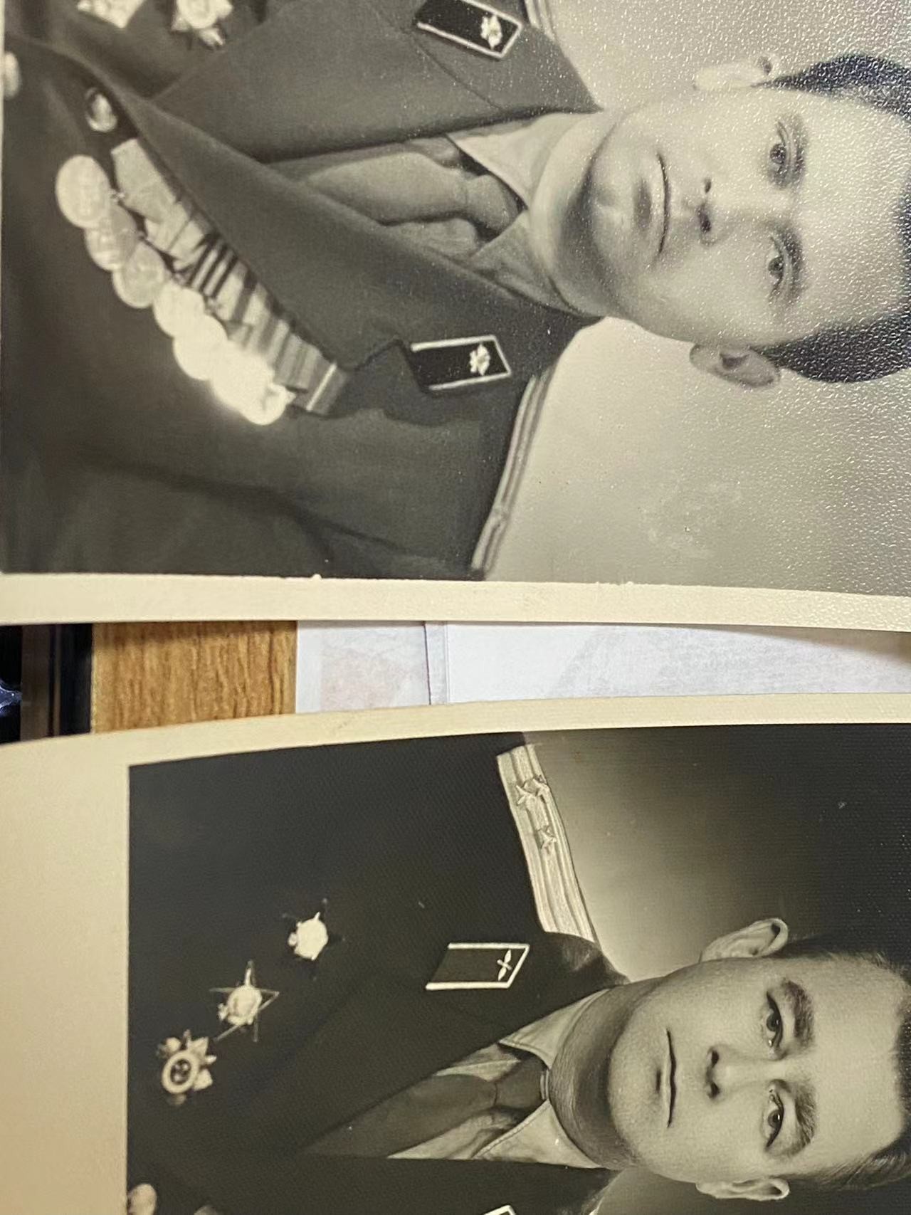 苏联勋章奖章3月11日拍卖第四期3月13日晚上九点结束 五张军官档案照片都得过2红星一卫国