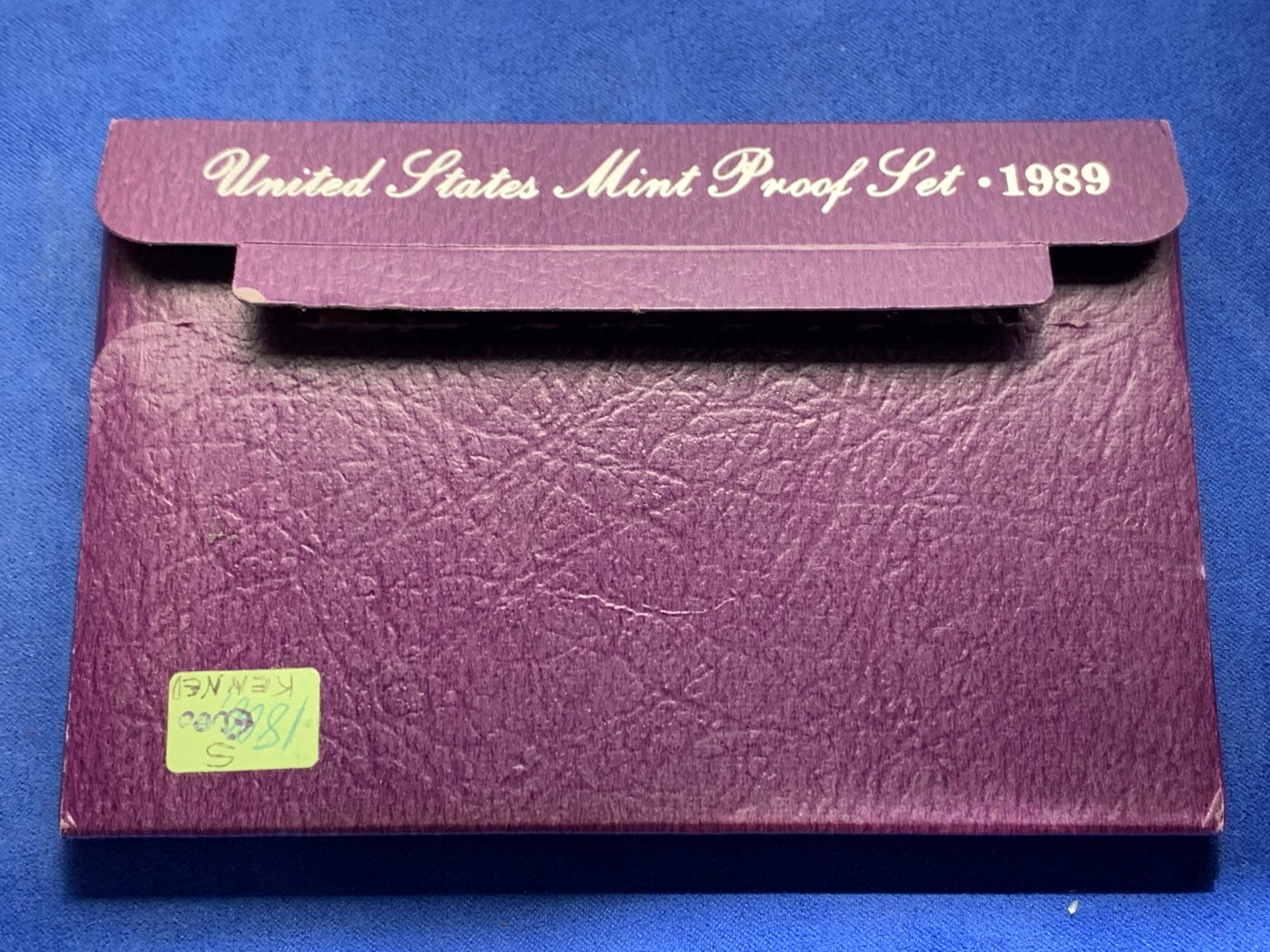 《竞宝斋》第247场-周日，周一 ，周二3场连拍 (全场包邮) PROOF封装 美国1989年5枚装精制套币