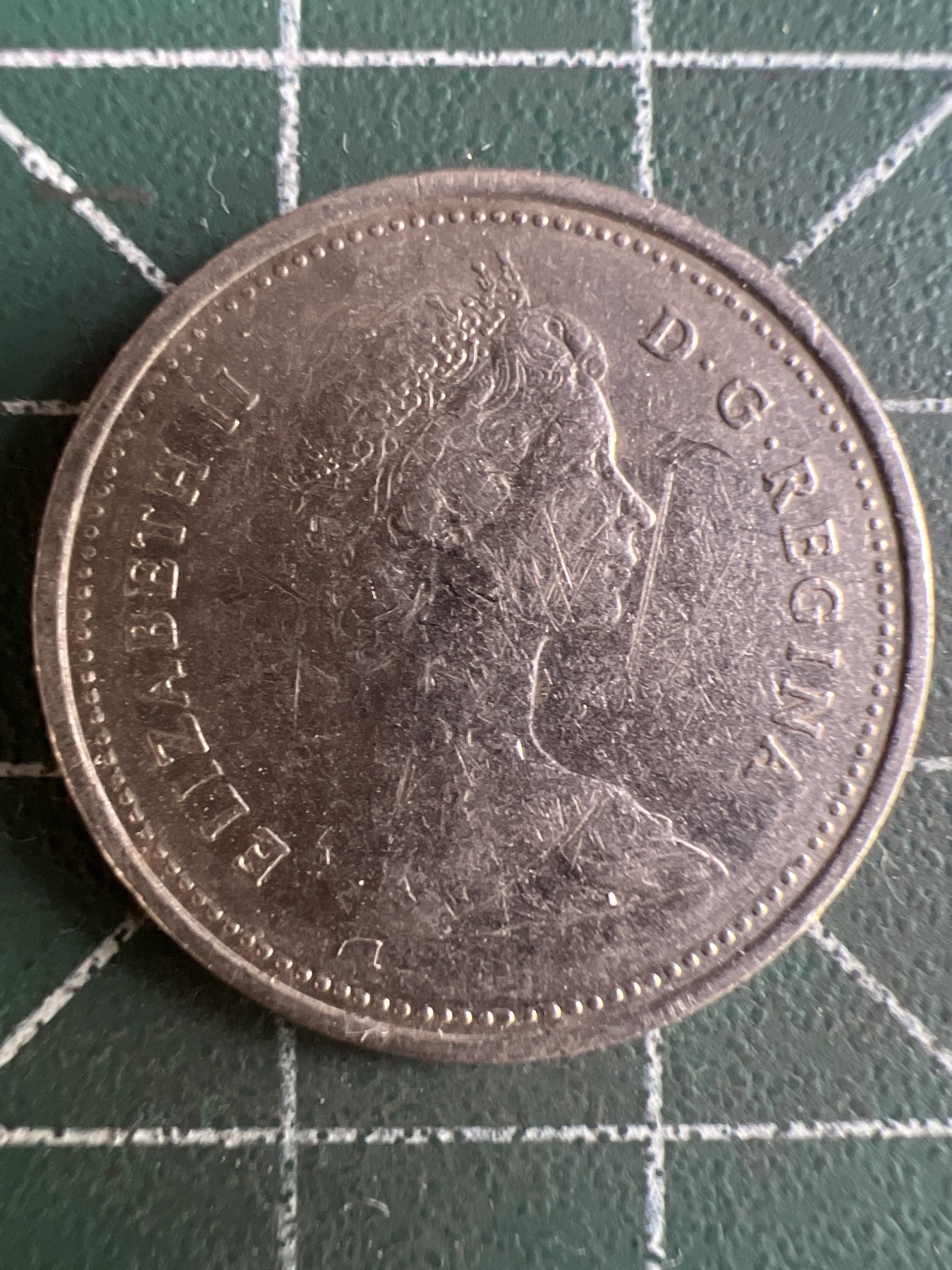 第550期 硬币专场 （无押金，捡漏，全场50包邮，偏远地区除外，接收代拍业务） 加拿大25分 青年 1984年