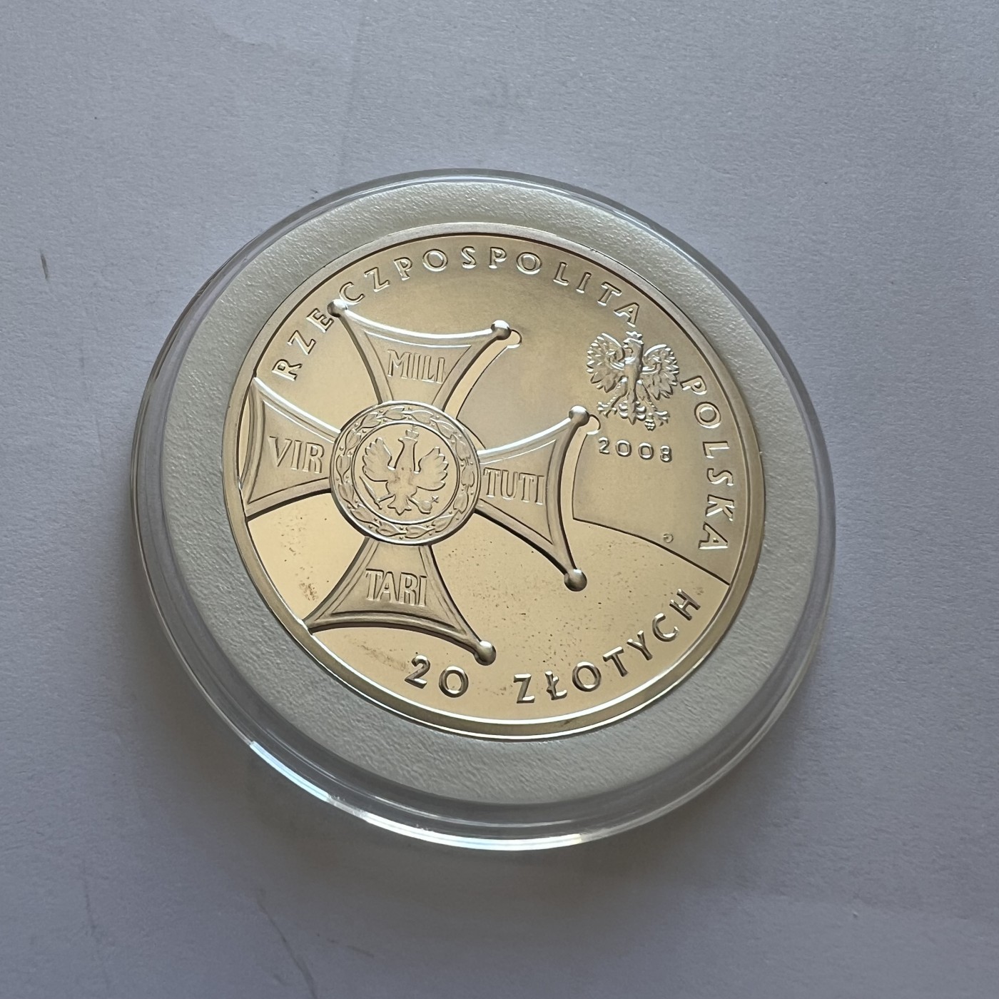 顺丰包邮 外国新银币 老银币 波兰2008年一战独立90周年纪念大银币