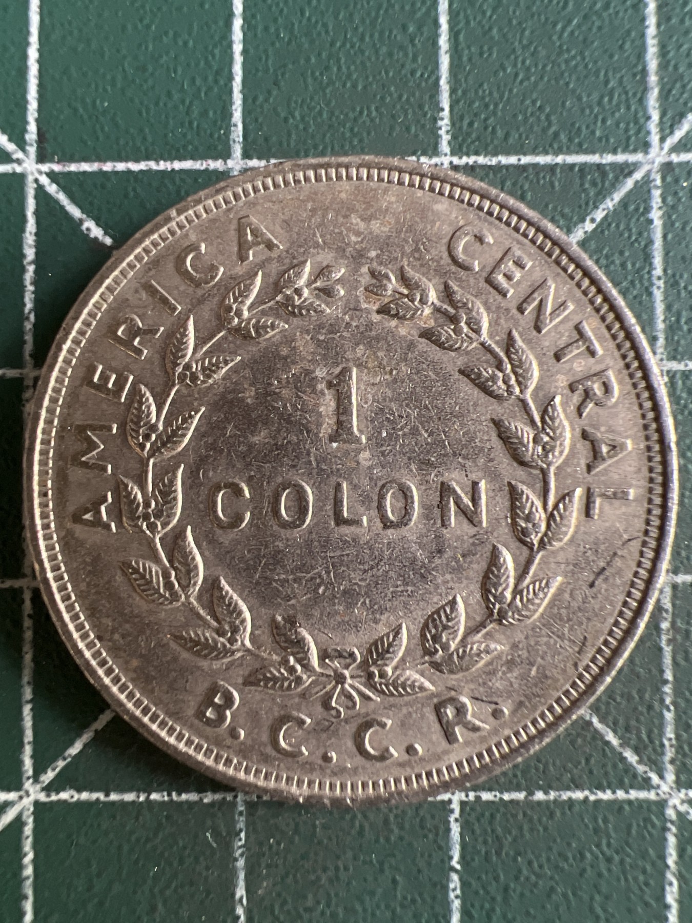 第550期 硬币专场 （无押金，捡漏，全场50包邮，偏远地区除外，接收代拍业务） 哥斯达黎加1克朗1974年