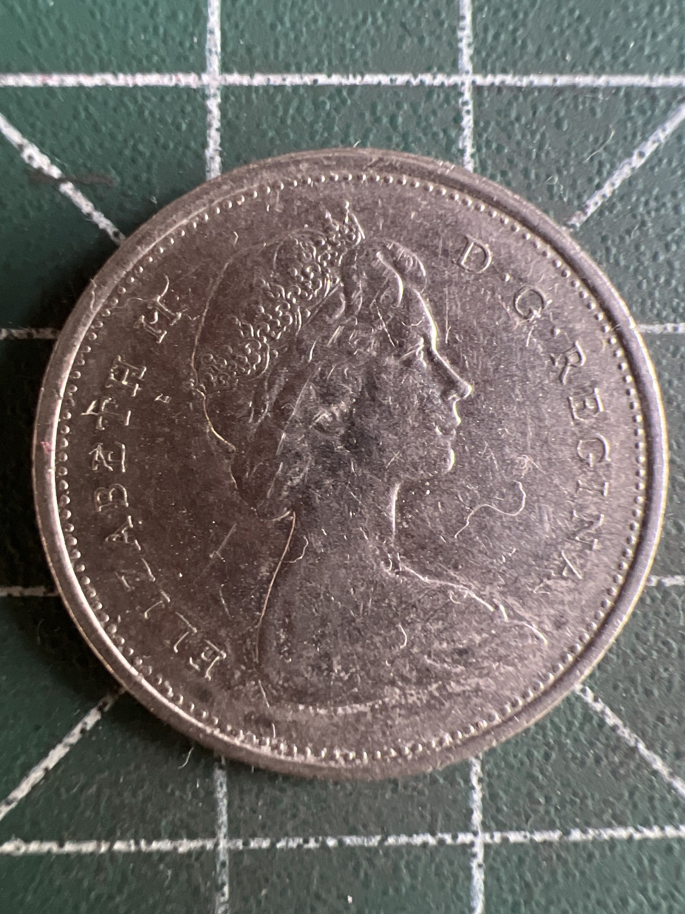 第550期 硬币专场 （无押金，捡漏，全场50包邮，偏远地区除外，接收代拍业务） 加拿大25分 青年 1975年