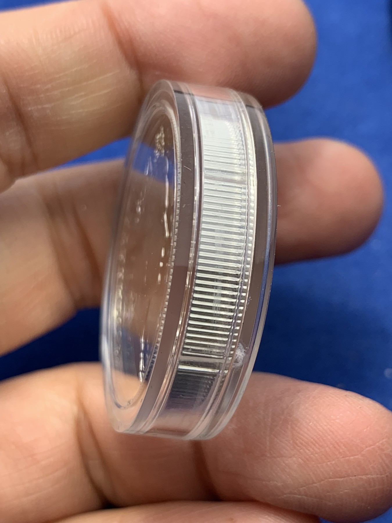 《竞宝斋》第247场-周日，周一 ，周二3场连拍 (全场包邮) 澳大利亚 1996  南露脊鲸 10元 大银币 加厚 40克 925银