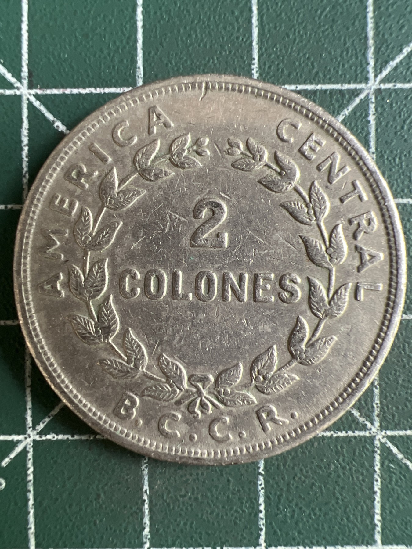 第550期 硬币专场 （无押金，捡漏，全场50包邮，偏远地区除外，接收代拍业务） 哥斯达黎加2克朗1970年