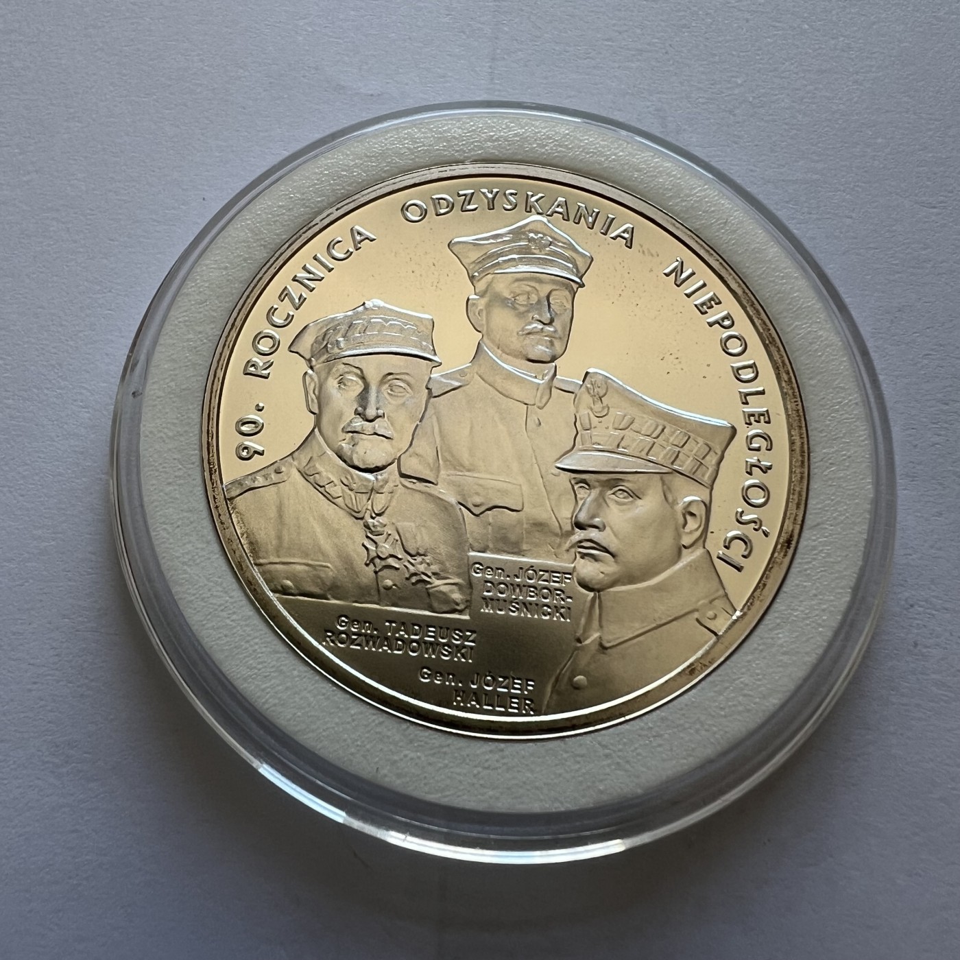 顺丰包邮 外国新银币 老银币 波兰2008年一战独立90周年纪念大银币