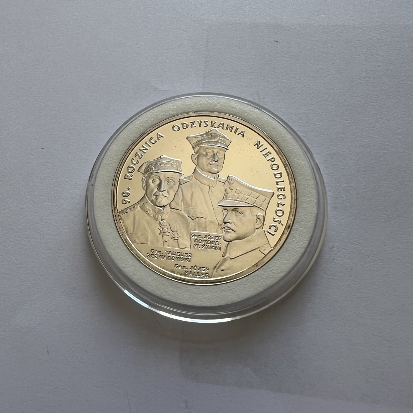 顺丰包邮 外国新银币 老银币 波兰2008年一战独立90周年纪念大银币