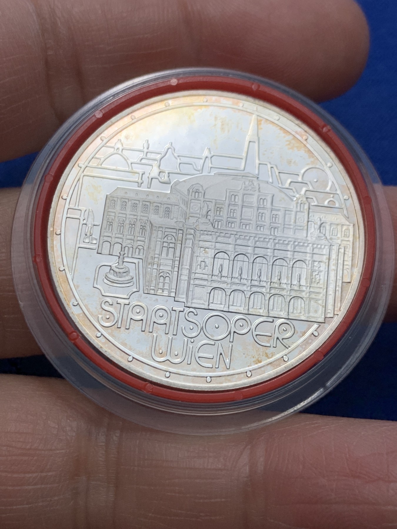 《竞宝斋》第247场-周日，周一 ，周二3场连拍 (全场包邮) 奥地利 1991年 卡尔·伯姆 500先令纪念银币 925银 24克