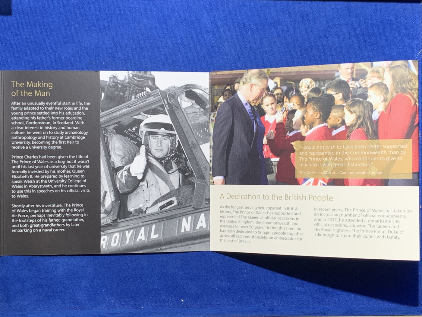 《竞宝斋》第247场-周日，周一 ，周二3场连拍 (全场包邮) 英国2018年威尔士王子70岁生日纪念  5镑纪念币