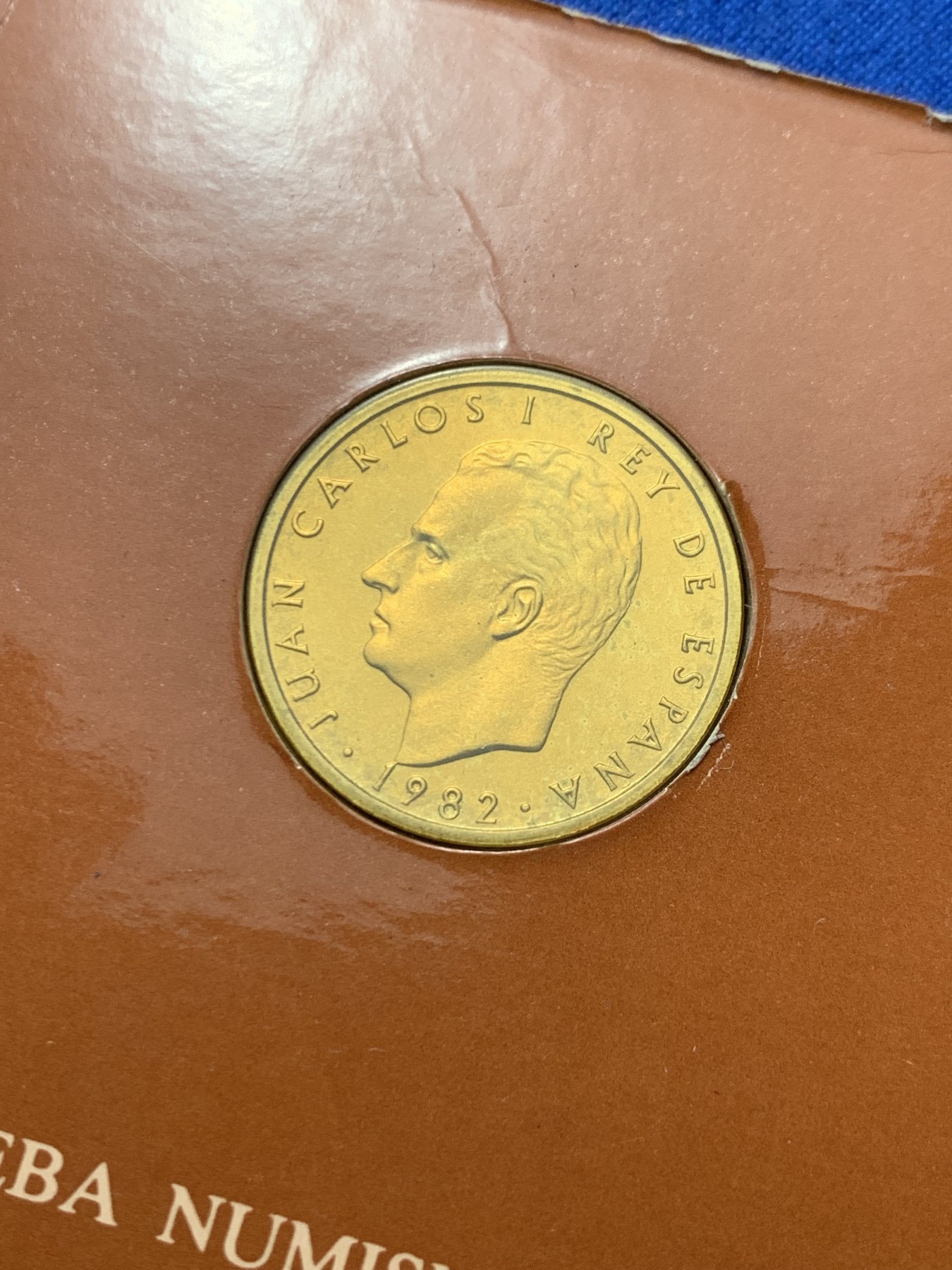 《竞宝斋》第247场-周日，周一 ，周二3场连拍 (全场包邮) 西班牙1982年1比塞塔