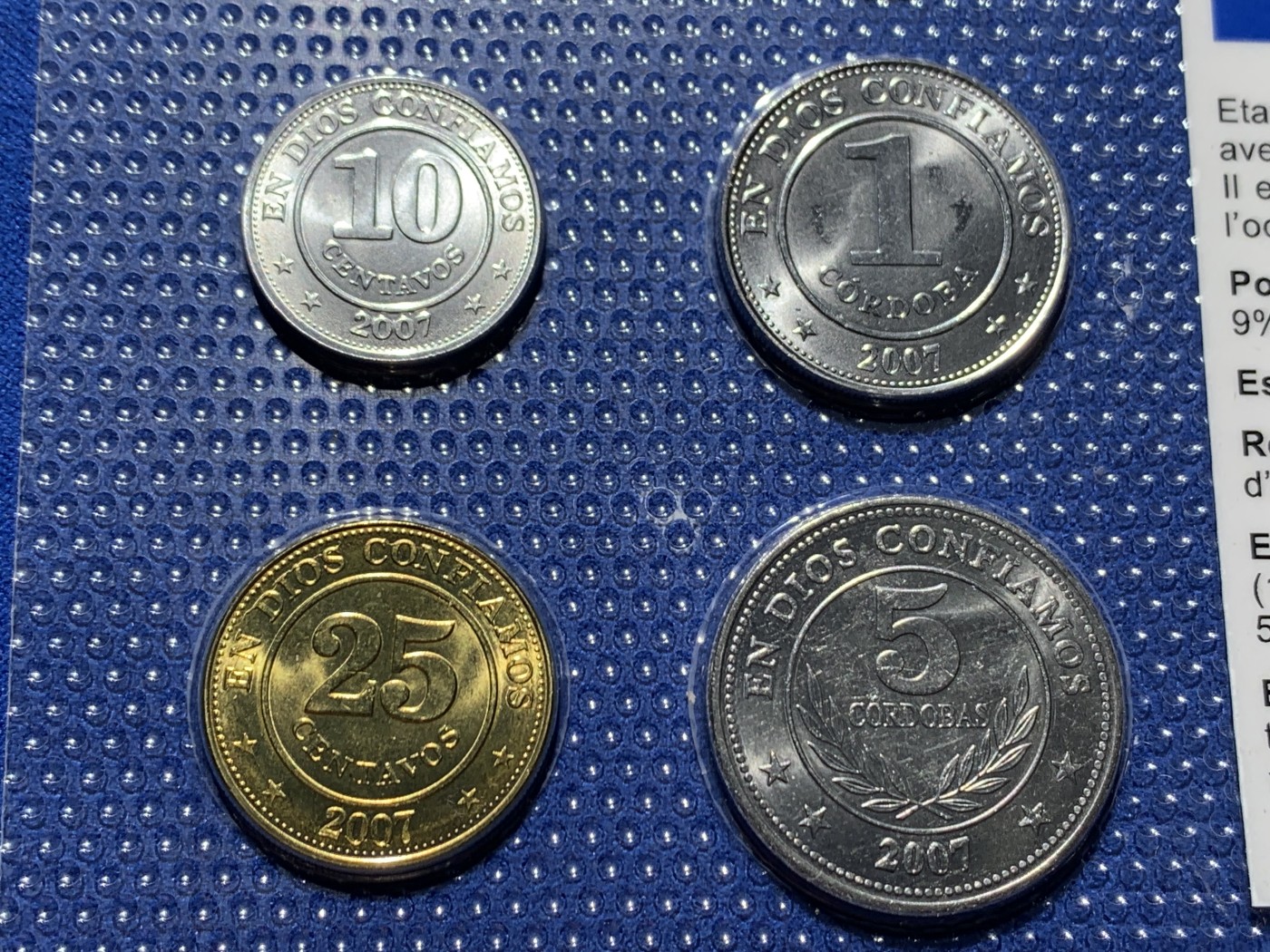 《竞宝斋》第247场-周日，周一 ，周二3场连拍 (全场包邮) 尼加拉瓜6枚装套币