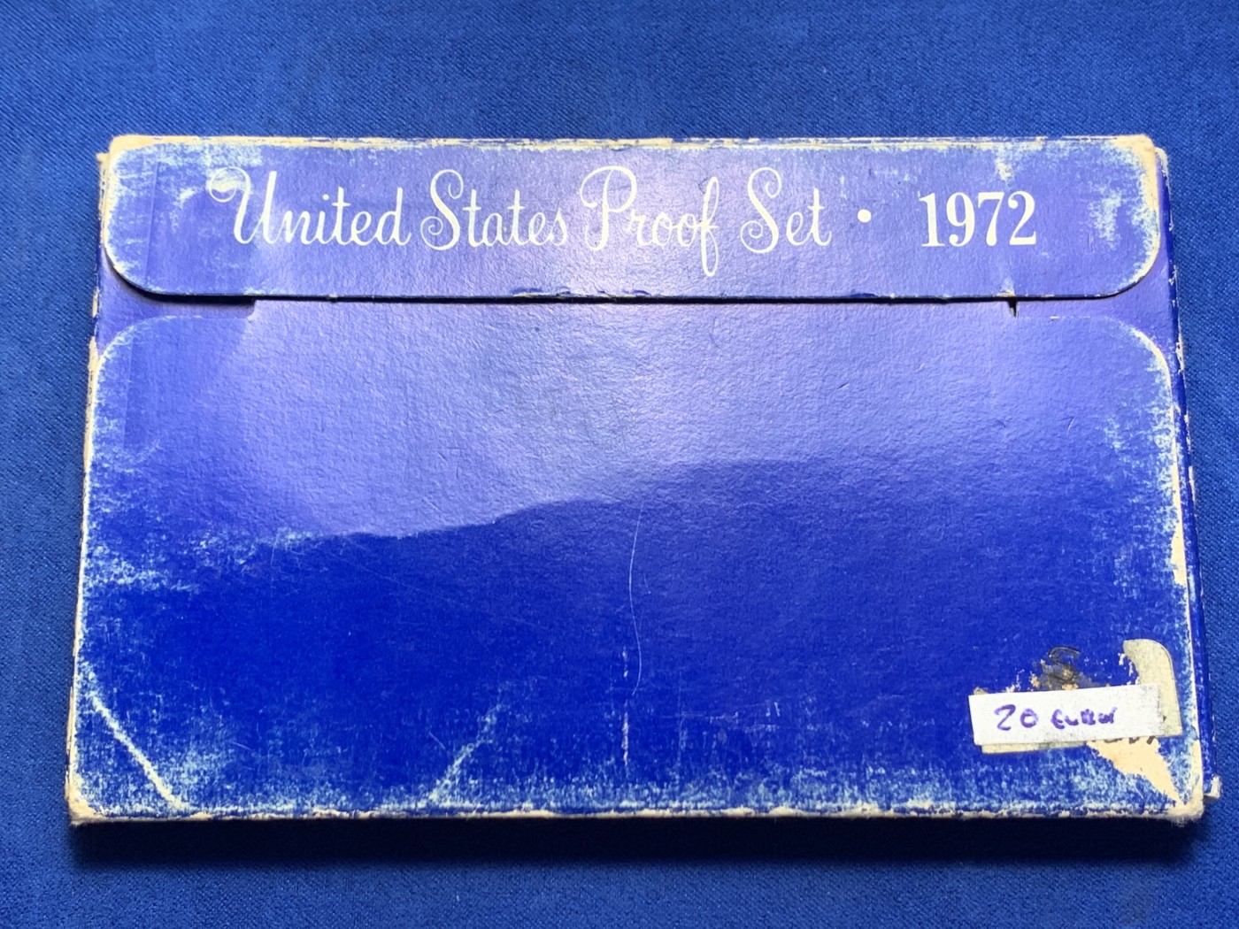 《竞宝斋》第247场-周日，周一 ，周二3场连拍 (全场包邮) PROOF封装 美国1972年5枚装精制套币