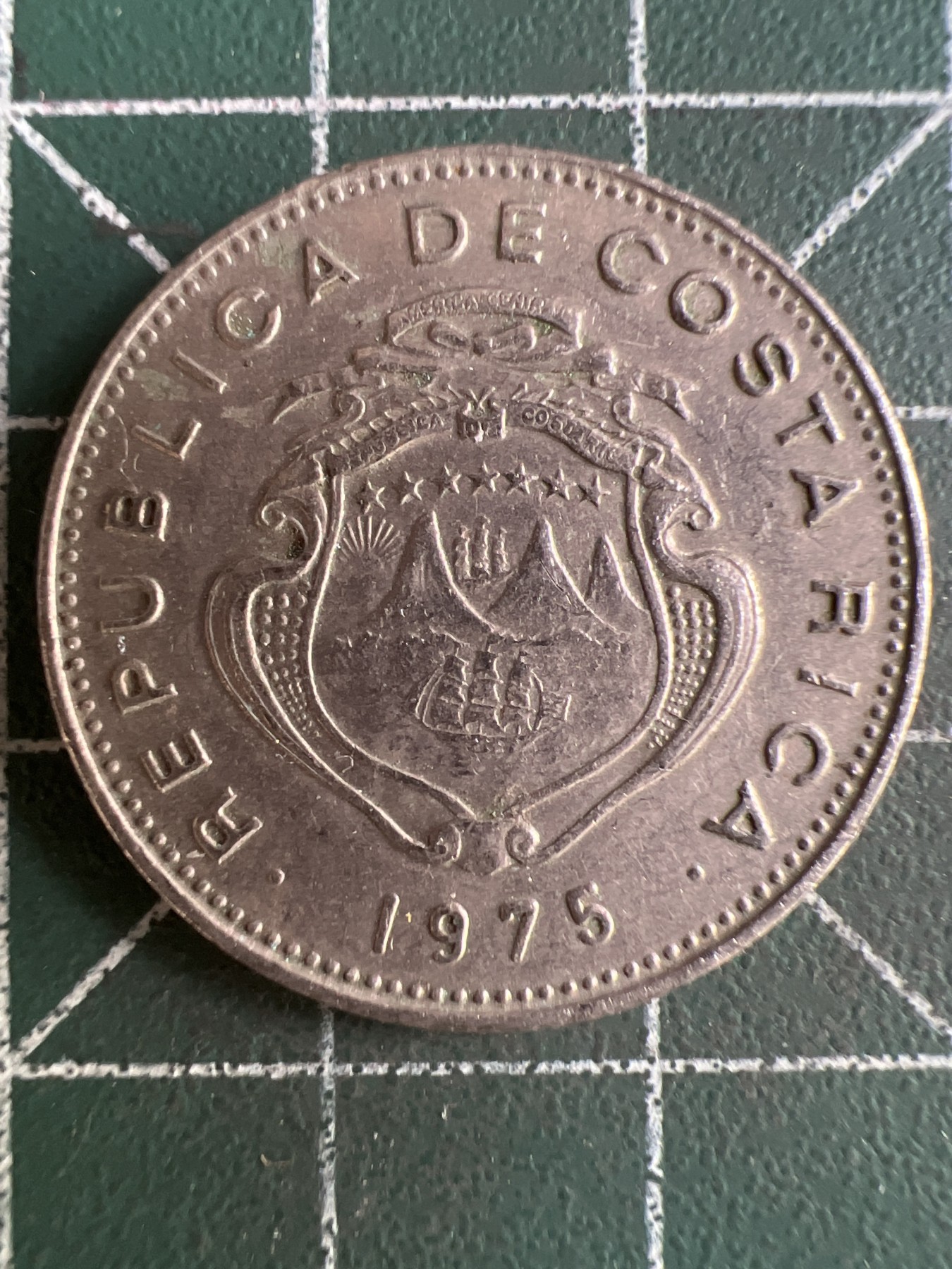 第550期 硬币专场 （无押金，捡漏，全场50包邮，偏远地区除外，接收代拍业务） 哥斯达黎加50分1975年