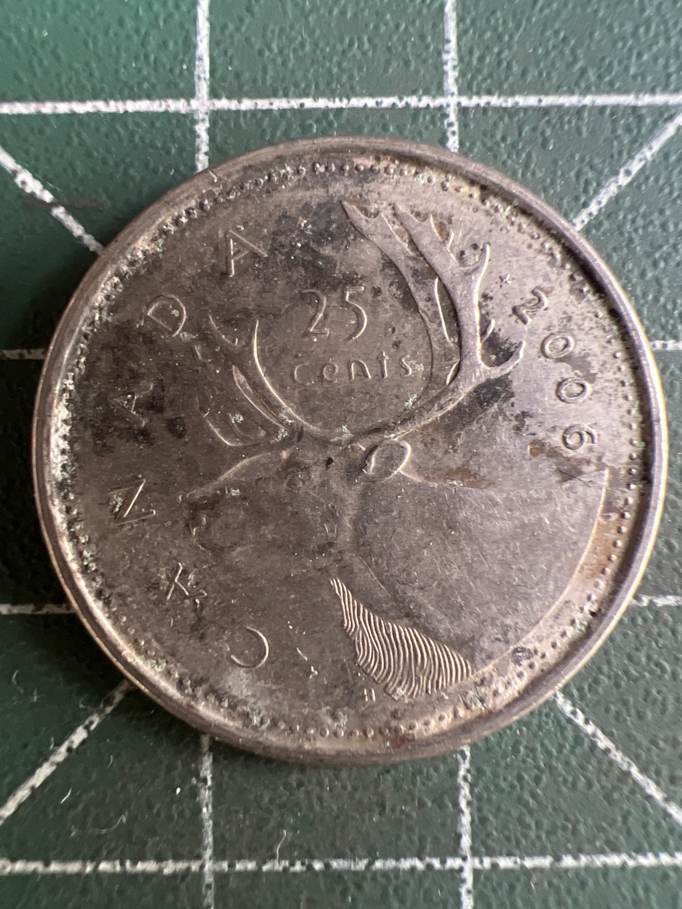 第550期 硬币专场 （无押金，捡漏，全场50包邮，偏远地区除外，接收代拍业务） 加拿大25分 老年 2006年