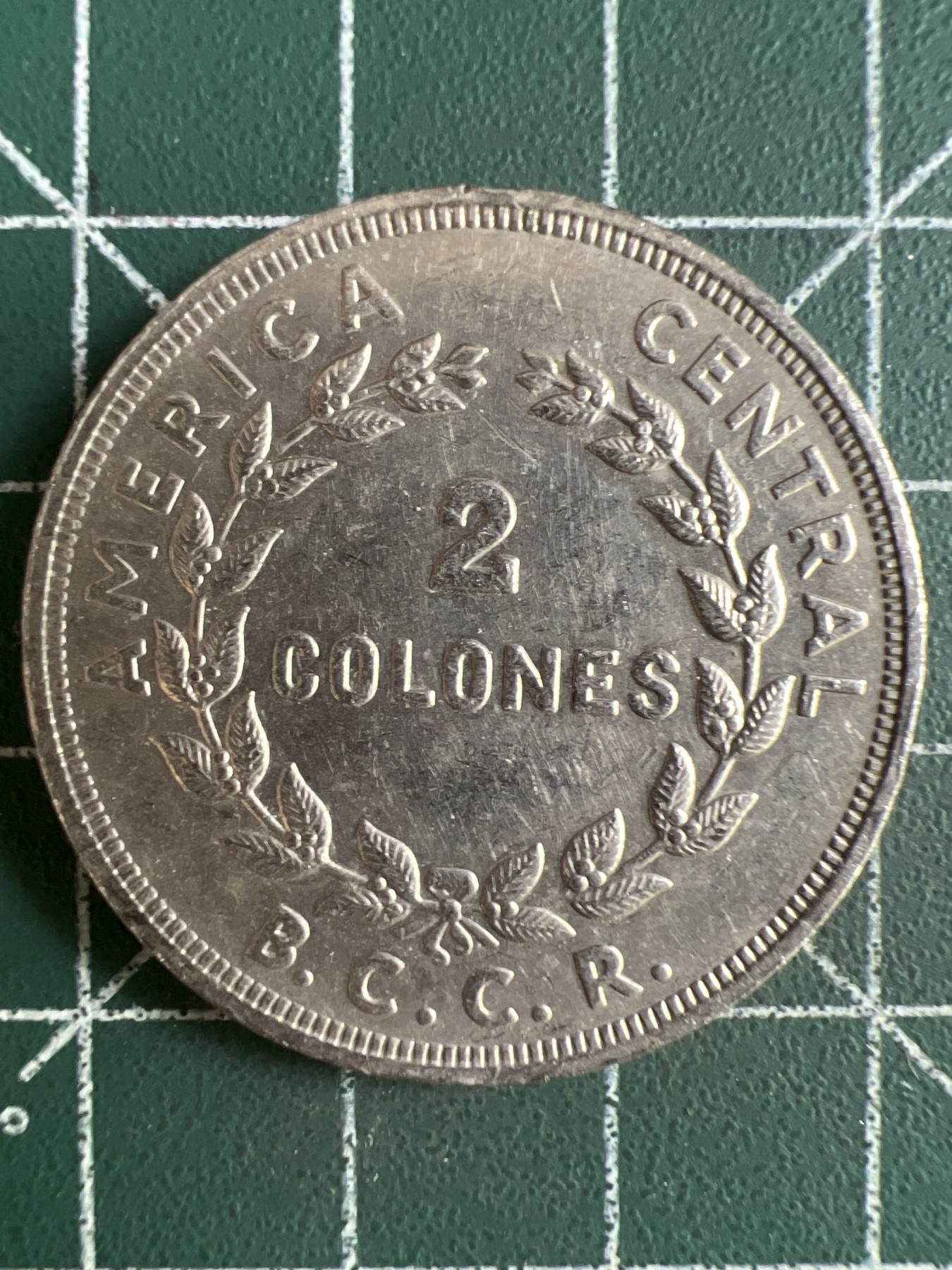 第550期 硬币专场 （无押金，捡漏，全场50包邮，偏远地区除外，接收代拍业务） 哥斯达黎加2克朗1978年