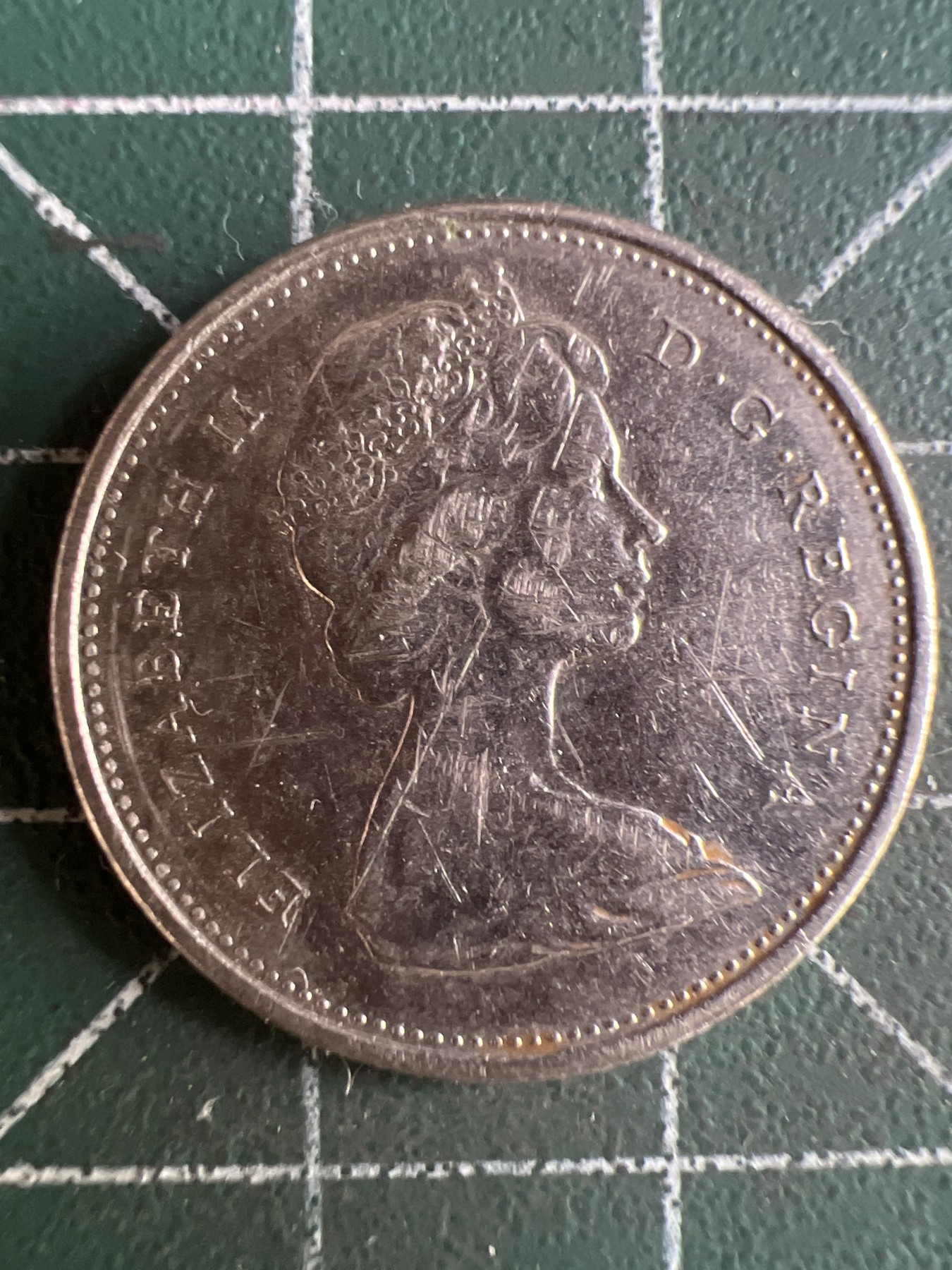 第550期 硬币专场 （无押金，捡漏，全场50包邮，偏远地区除外，接收代拍业务） 加拿大25分 青年 1976年