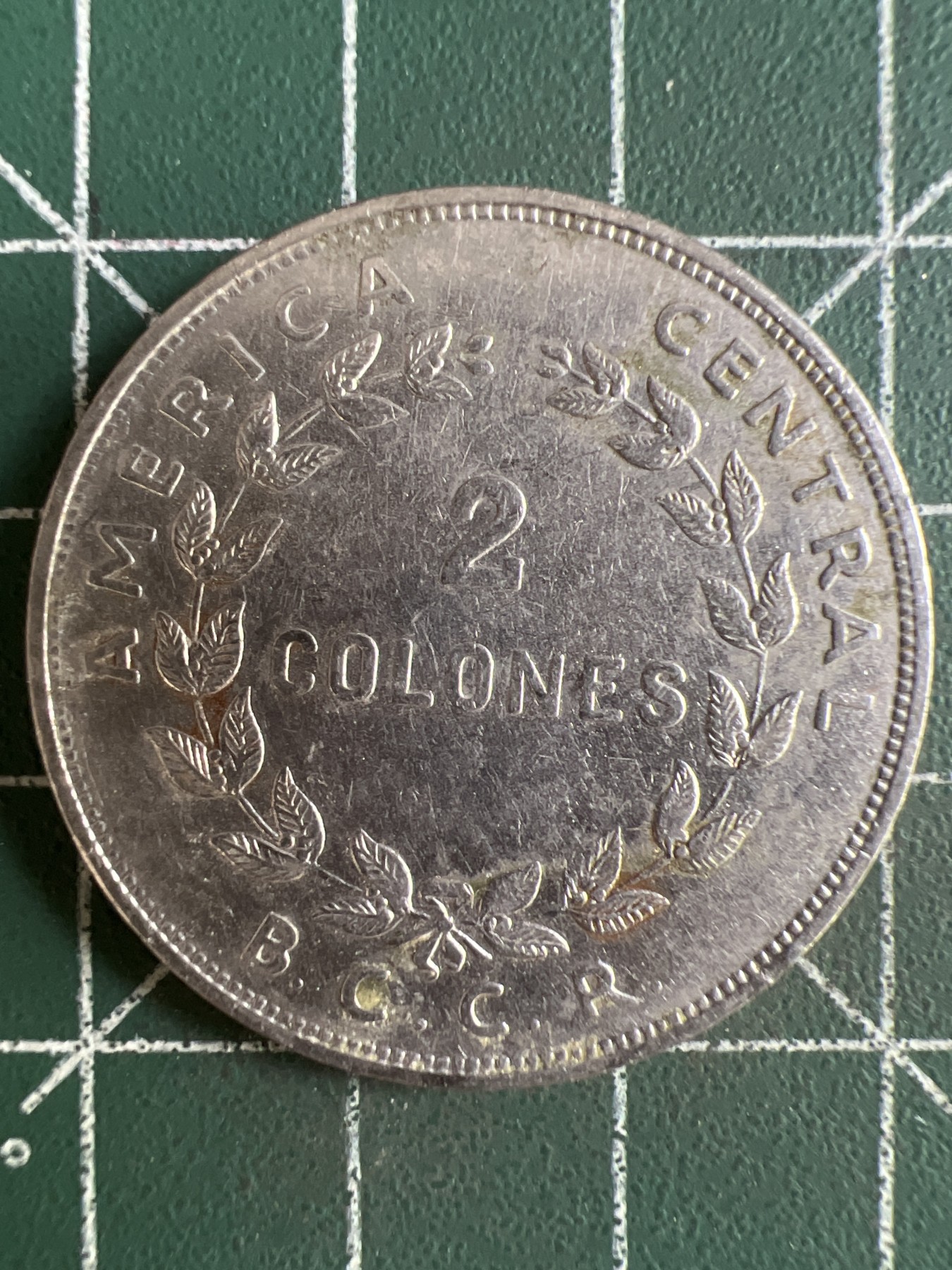 第550期 硬币专场 （无押金，捡漏，全场50包邮，偏远地区除外，接收代拍业务） 哥斯达黎加2克朗1954年