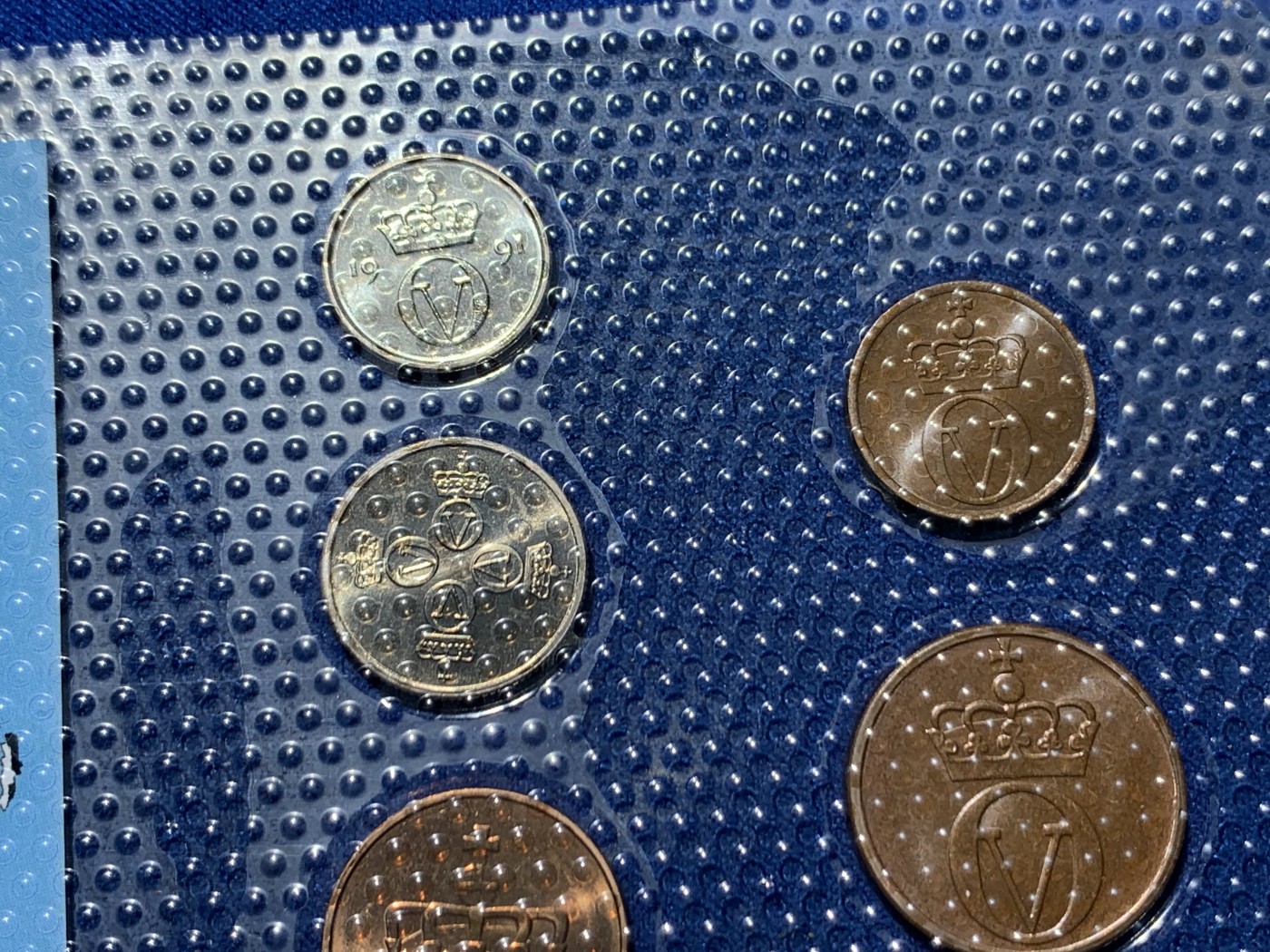 《竞宝斋》第247场-周日，周一 ，周二3场连拍 (全场包邮) 挪威7枚装套币