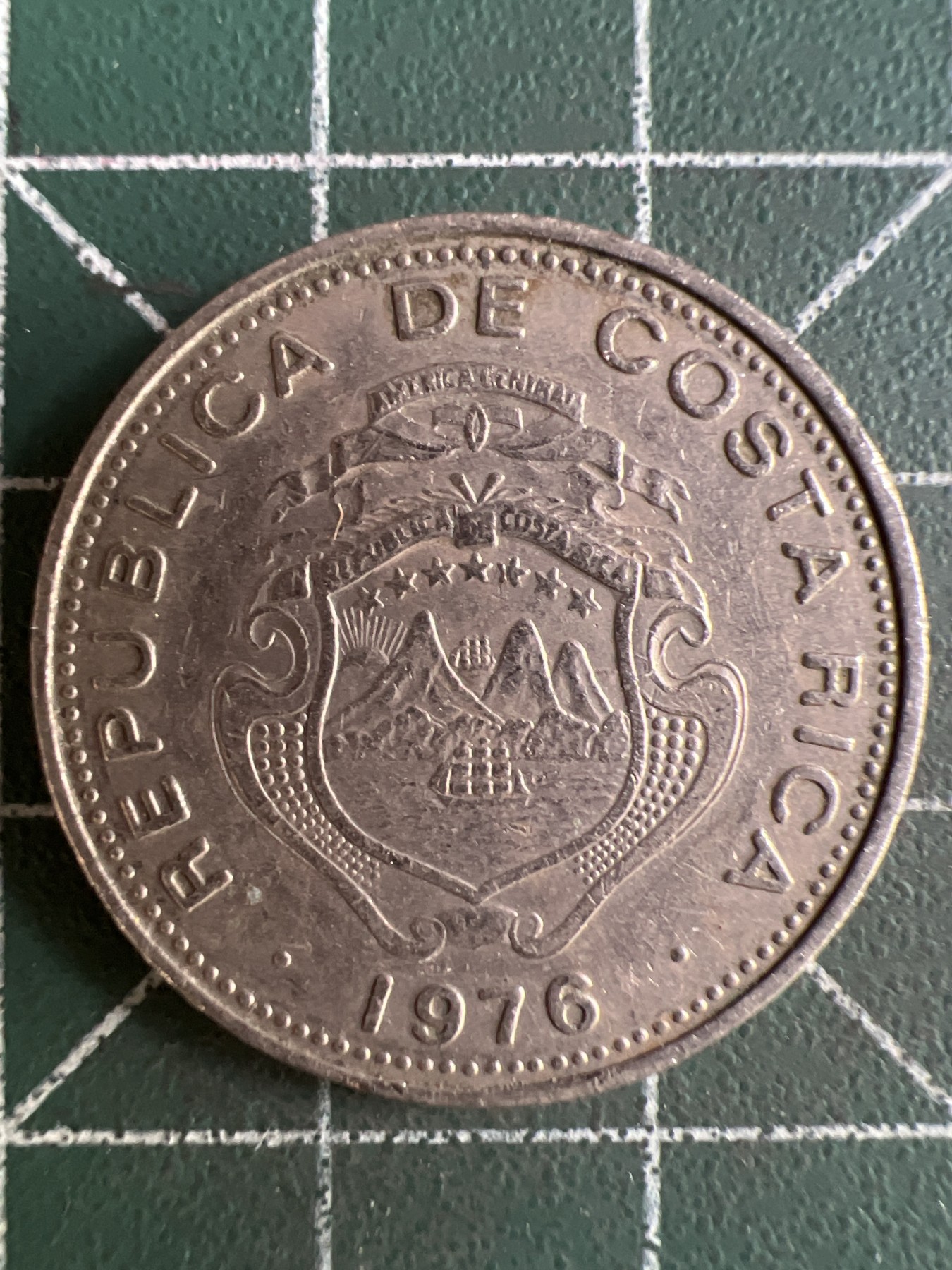 第604期 硬币专场 （无押金，捡漏，全场50包邮，偏远地区除外，接收代拍业务） 哥斯达黎加50分1976年