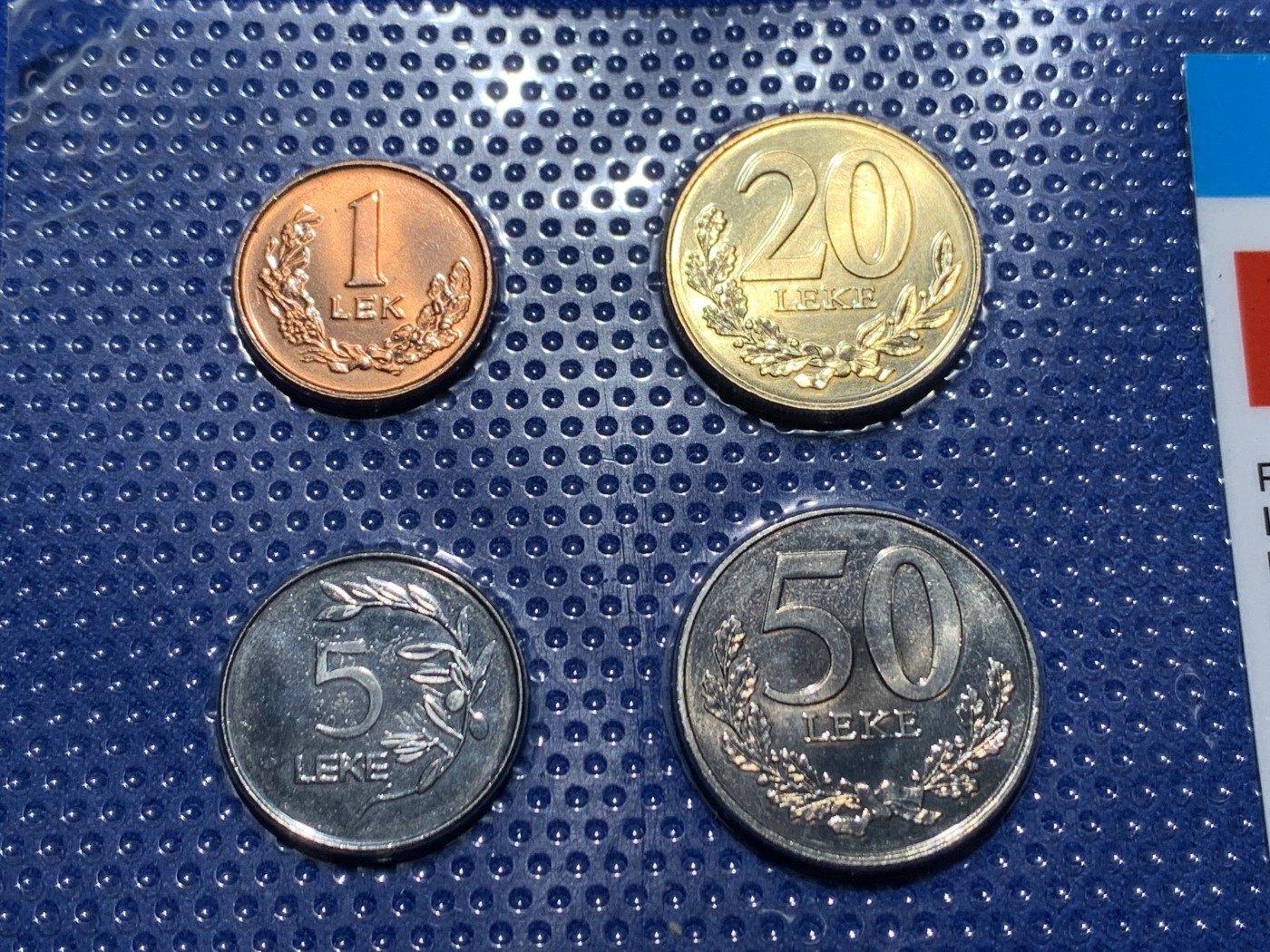 《竞宝斋》第247场-周日，周一 ，周二3场连拍 (全场包邮) 阿尔巴尼亚共和国6枚装套币