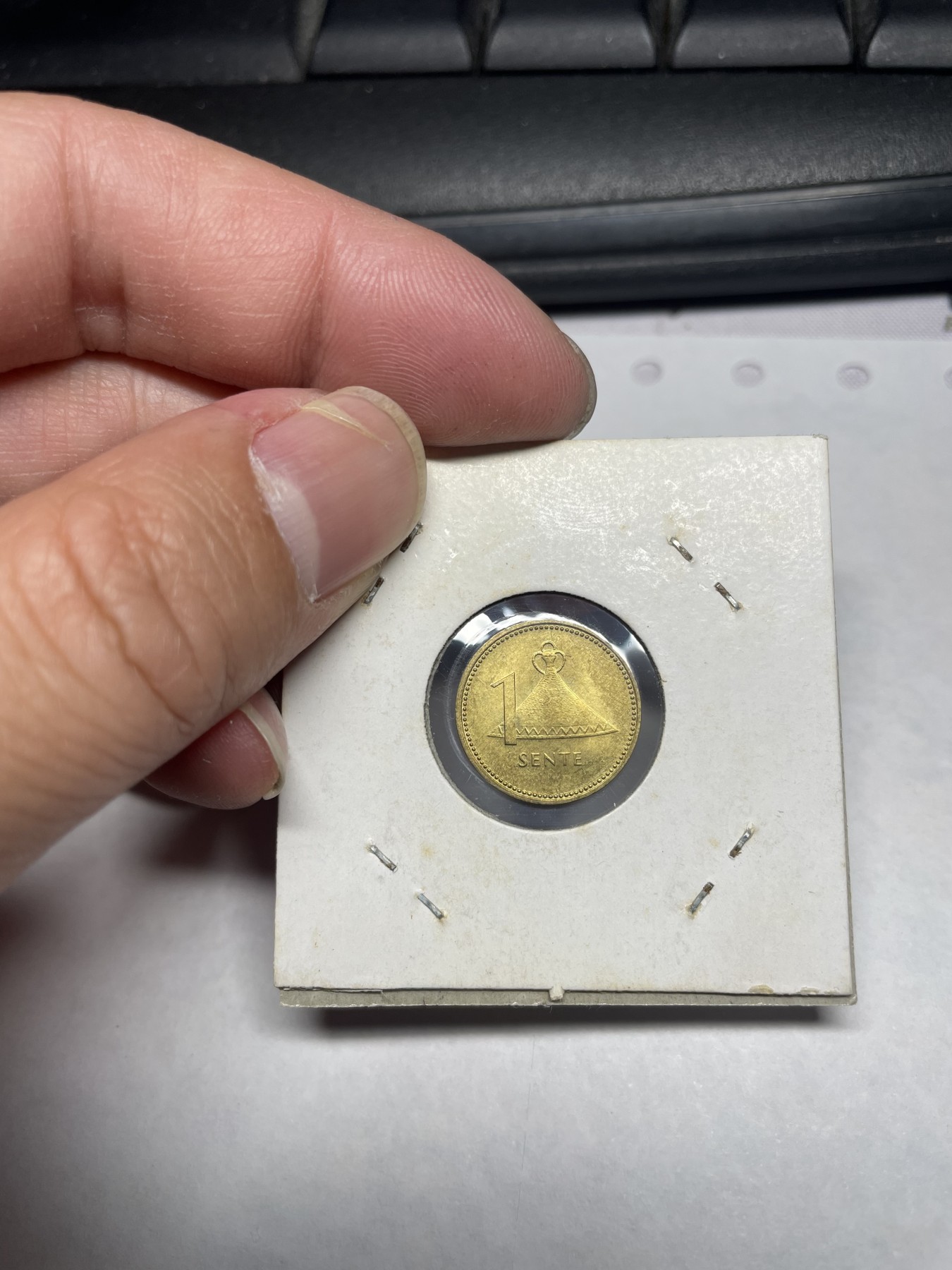 2024年集古藏今外币拍卖第一期-第10场非洲专场（总第10拍） 1985年莱索托1分铜币