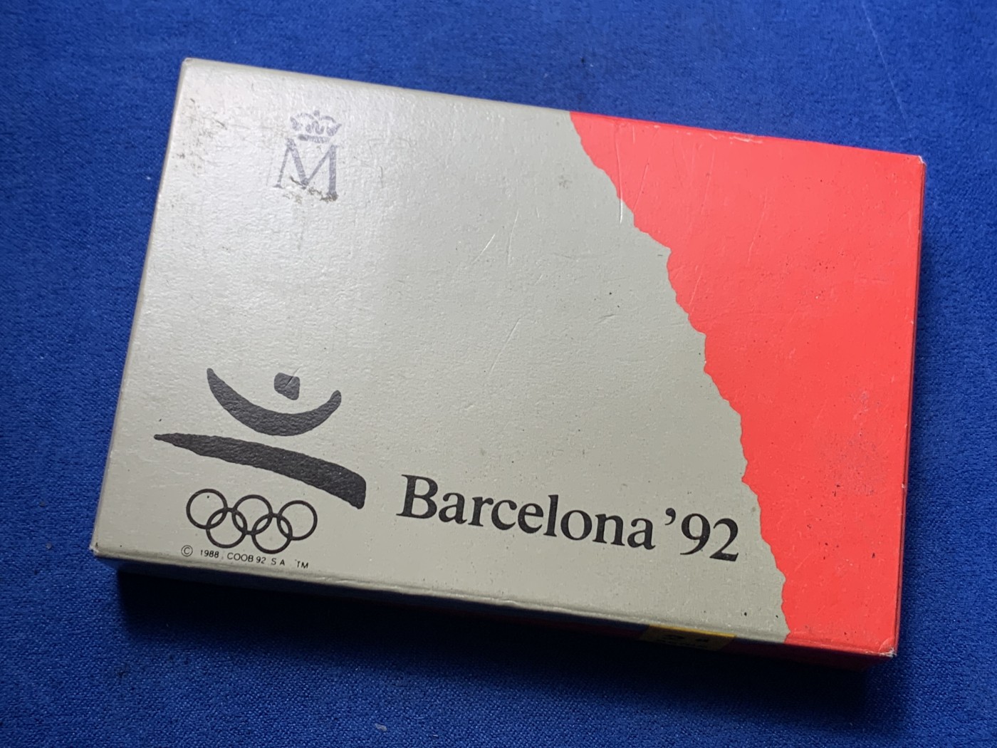 《竞宝斋》第247场-周日，周一 ，周二3场连拍 (全场包邮) 西班牙1990年发行1992年奥运会划船27克纪念银币 925银