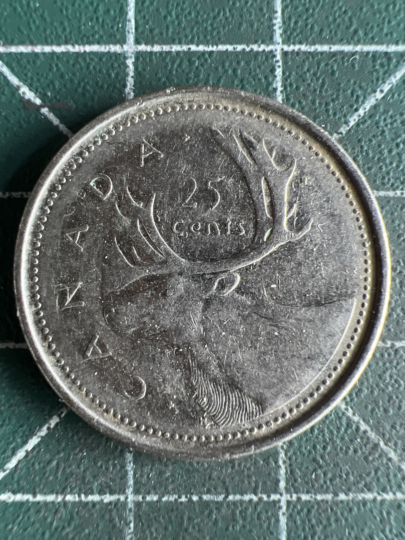 第549期 硬币专场 （无押金，捡漏，全场50包邮，偏远地区除外，接收代拍业务） 加拿大25分 高冠