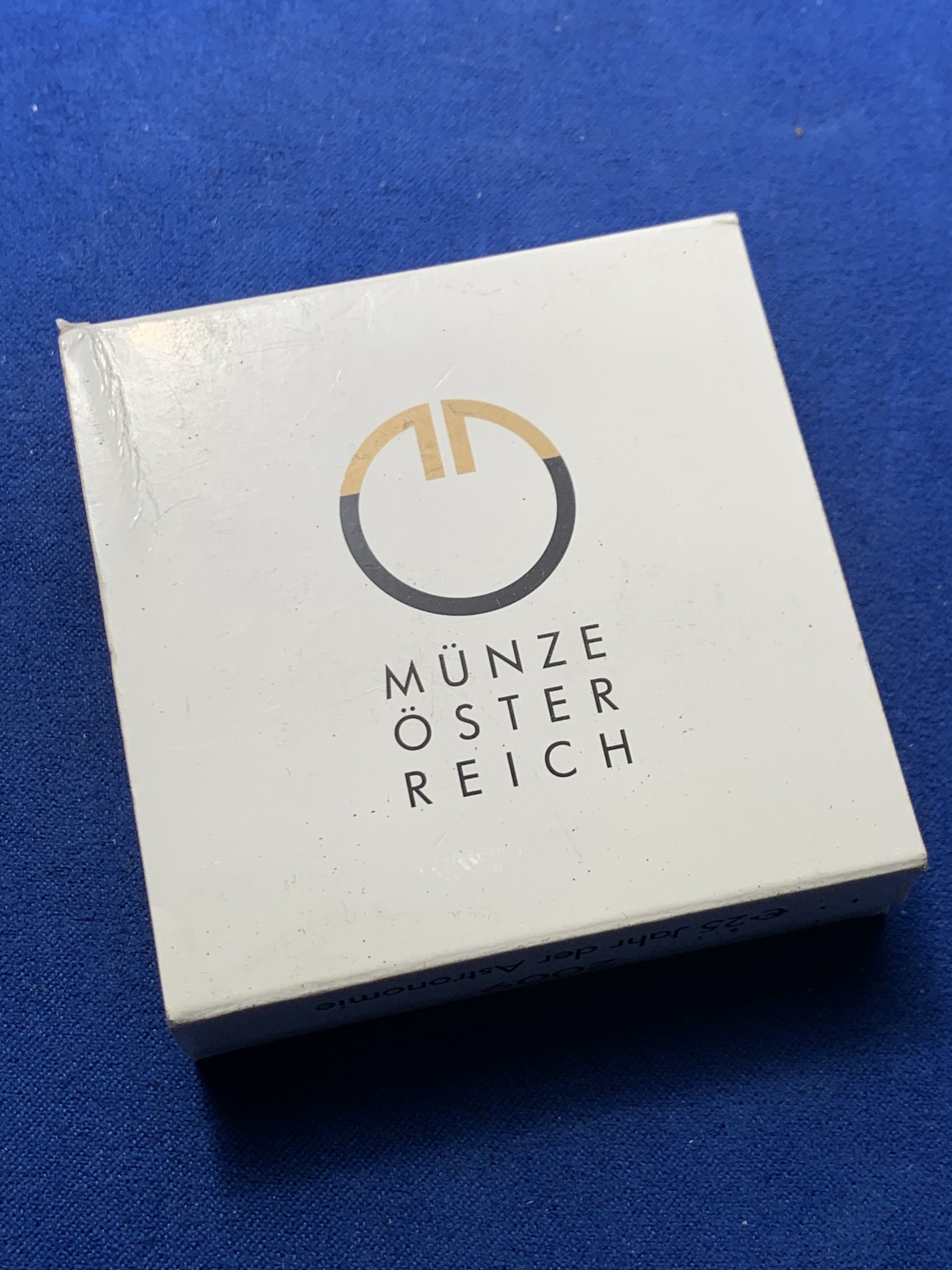 《竞宝斋》第247场-周日，周一 ，周二3场连拍 (全场包邮) 奥地利2009年国际天文年伽利略天文观测400周年银铌双金属镶嵌纪念币