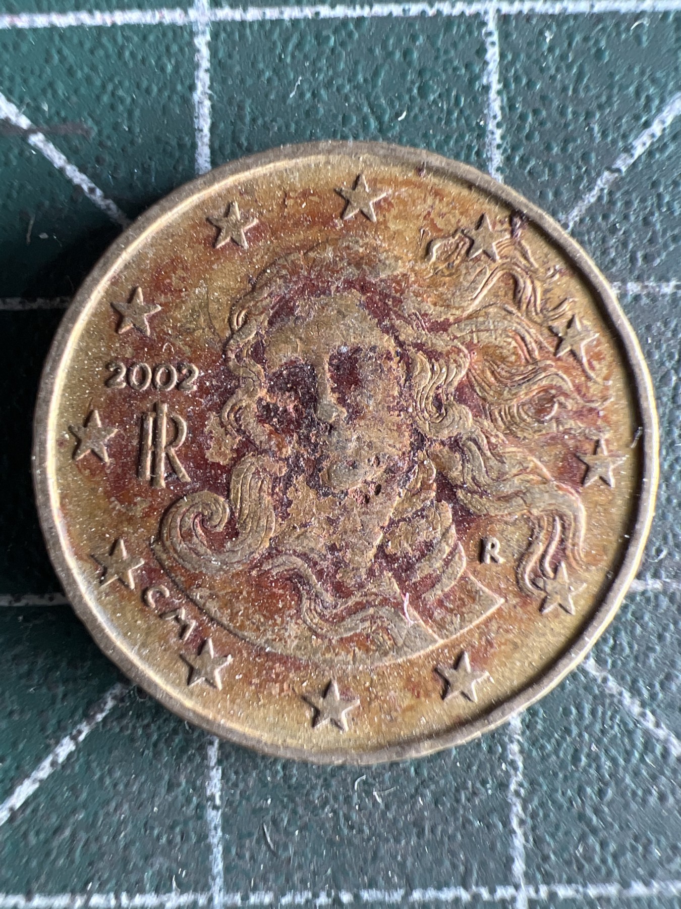 第658期 硬币场 （无押金，捡漏，全场50包邮，偏远地区除外，接收代拍业务，本店十天发一次货） 意大利10欧分 2002年