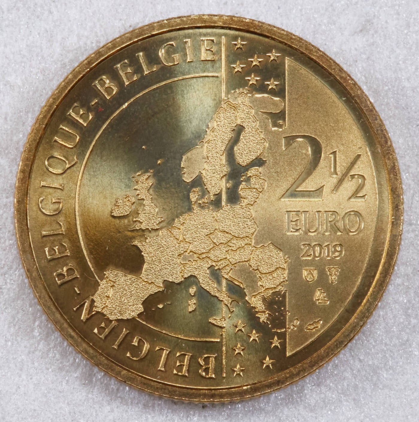 S&S Numismatic世界钱币-拍卖 第124期  比利时2019年 环法自行车赛百年 2.5欧元纪念铜币