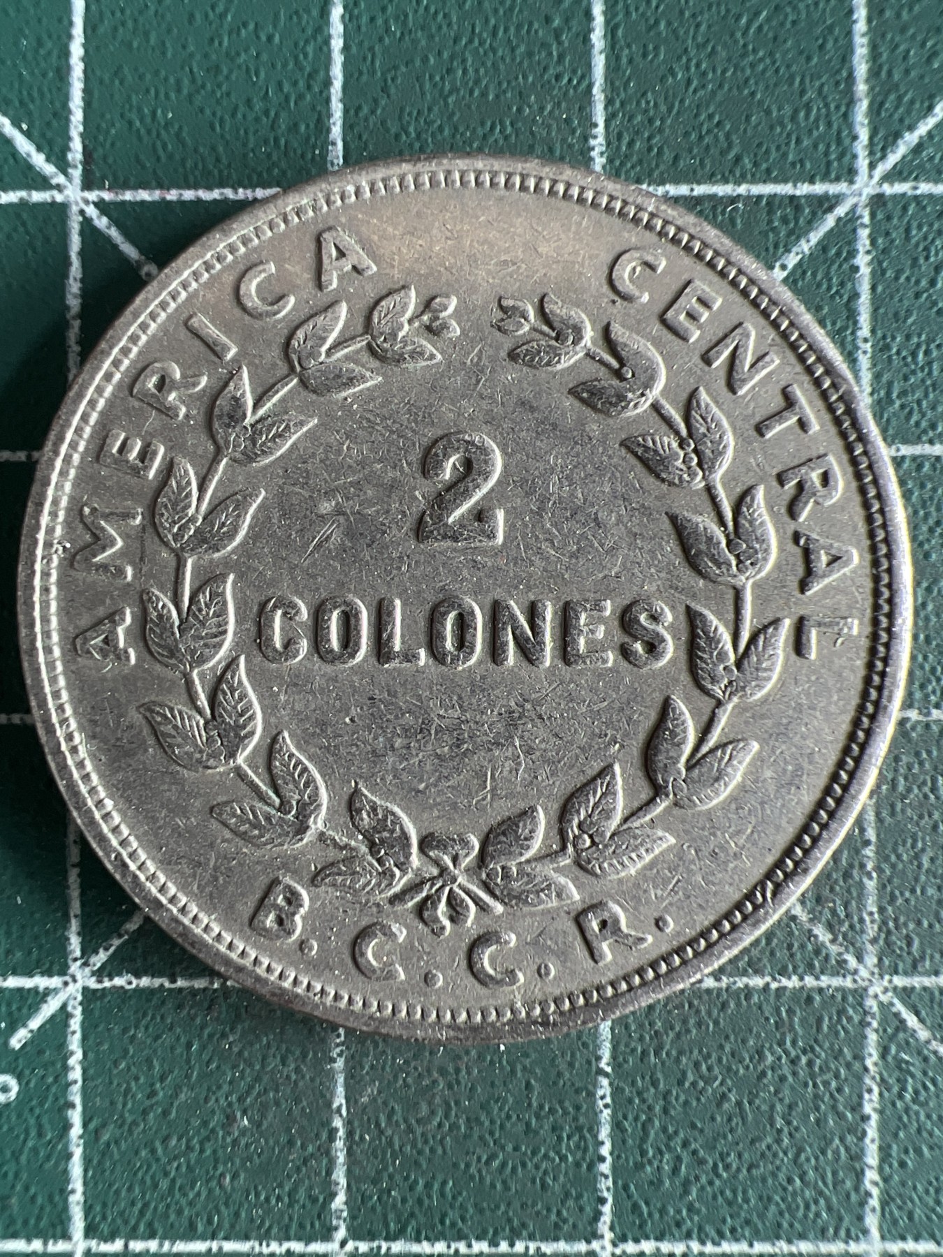 第549期 硬币专场 （无押金，捡漏，全场50包邮，偏远地区除外，接收代拍业务） 哥斯达黎加2克朗 1970年