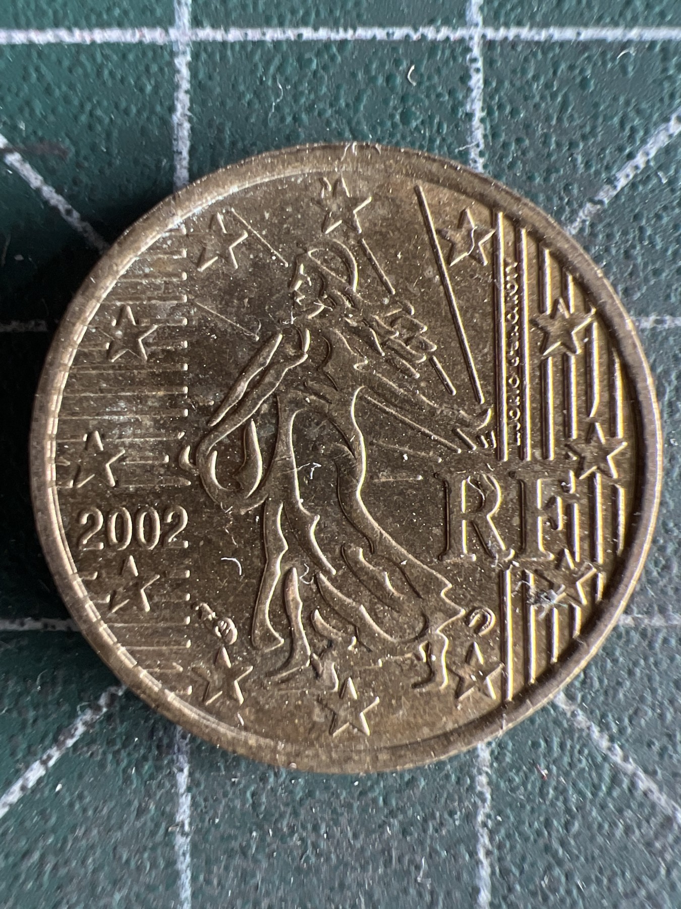 第549期 硬币专场 （无押金，捡漏，全场50包邮，偏远地区除外，接收代拍业务） 法国10欧分 2002年