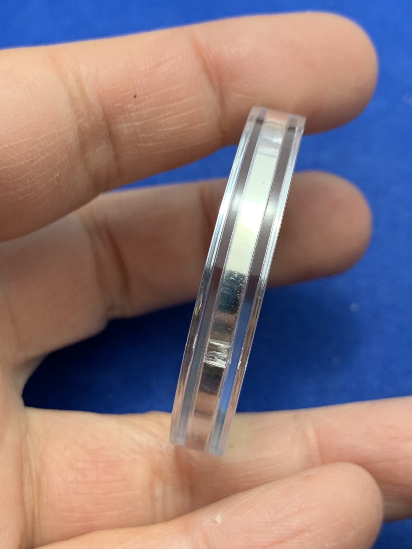 《竞宝斋》第247场-周日，周一 ，周二3场连拍 (全场包邮) 法国 1990 查理曼大帝 100法郎 加厚版银币  22.2克900银