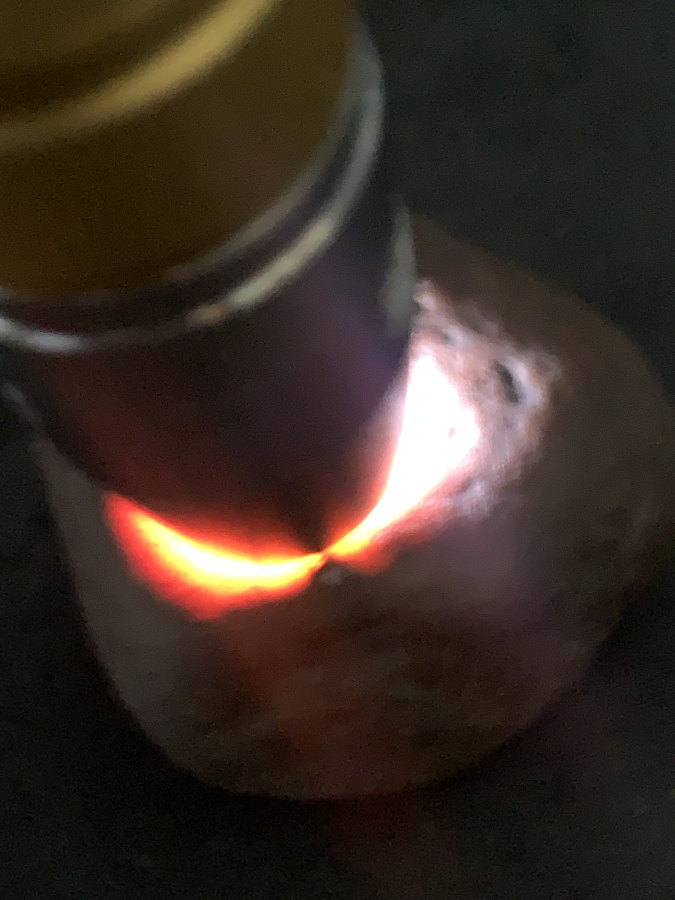 精美开口柿子红南红玛瑙原石一颗
