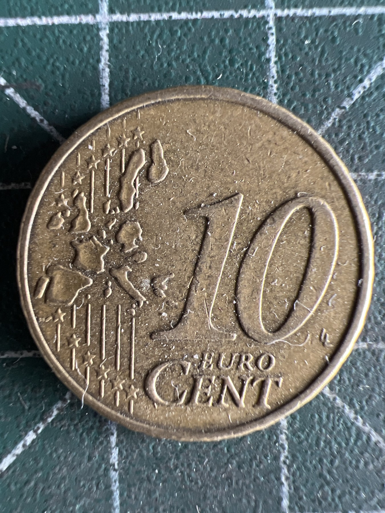 第549期 硬币专场 （无押金，捡漏，全场50包邮，偏远地区除外，接收代拍业务） 德国10欧分 2002年