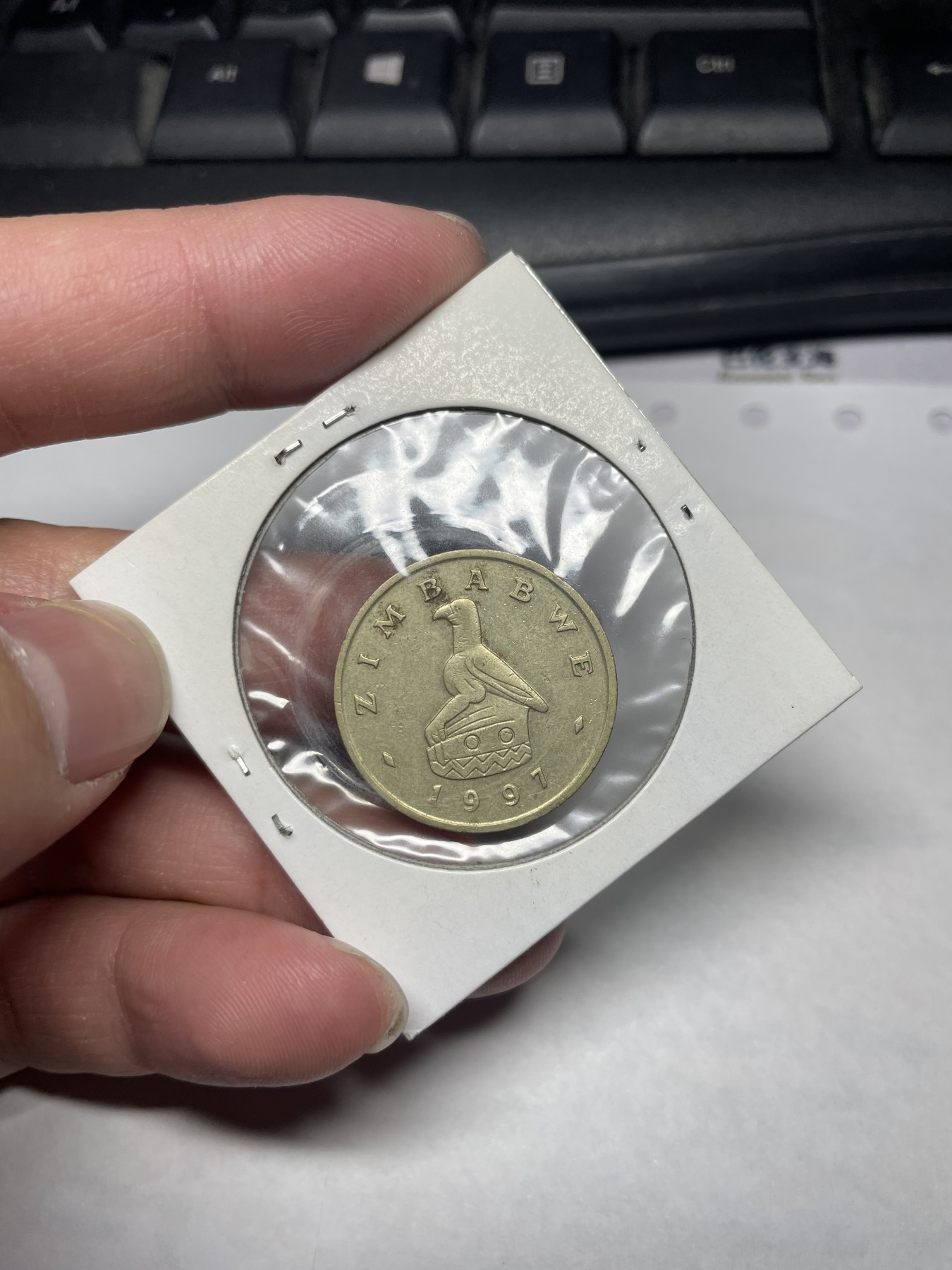 2024年集古藏今外币拍卖第一期-第10场非洲专场（总第10拍） 1997年津巴布韦2元