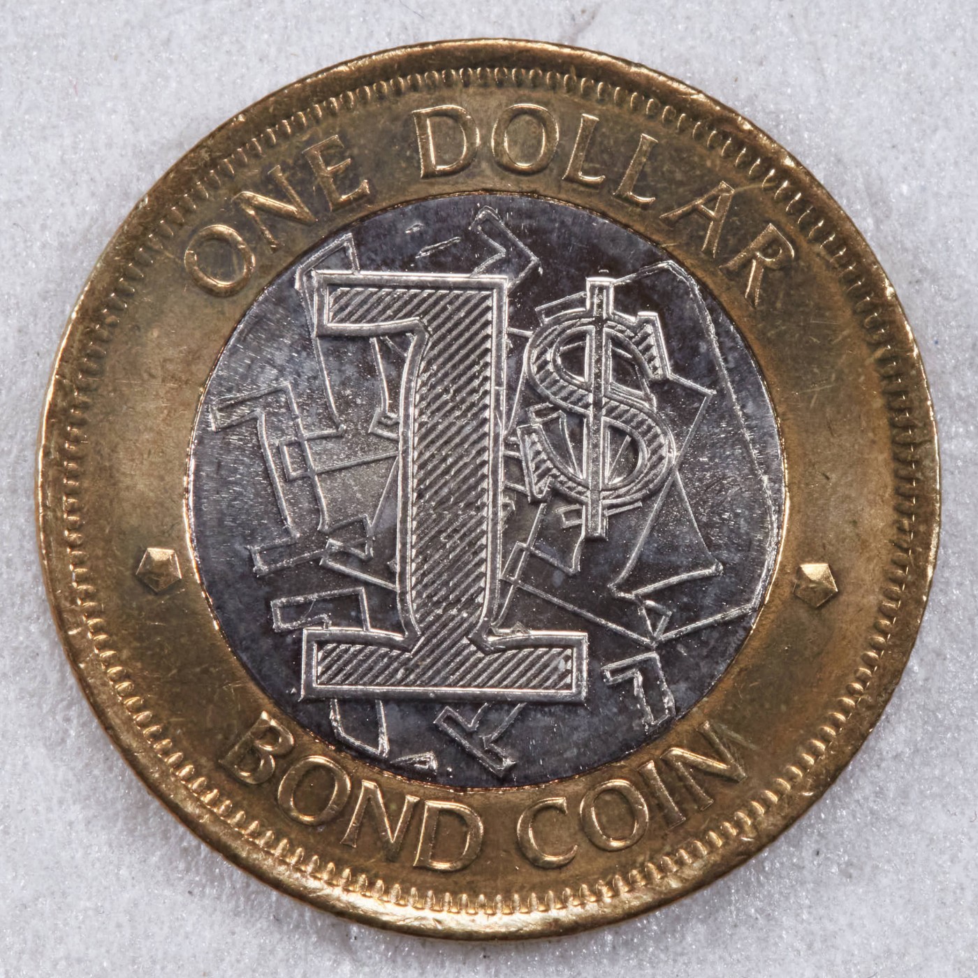 S&S Numismatic世界钱币-拍卖 第124期  津巴布韦2016年1元双色币