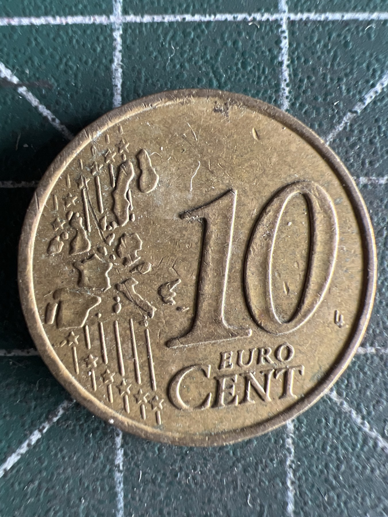 第549期 硬币专场 （无押金，捡漏，全场50包邮，偏远地区除外，接收代拍业务） 法国10欧分 2001年