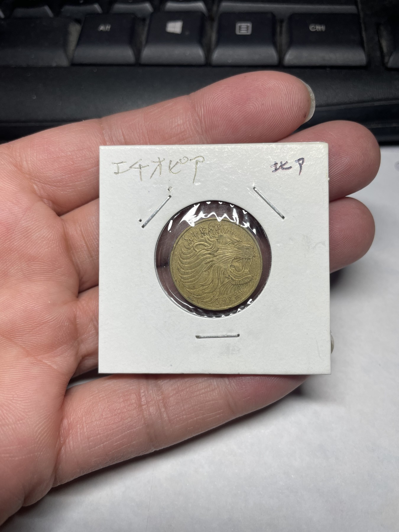 2024年集古藏今外币拍卖第一期-第10场非洲专场（总第10拍） 埃塞俄比亚5分