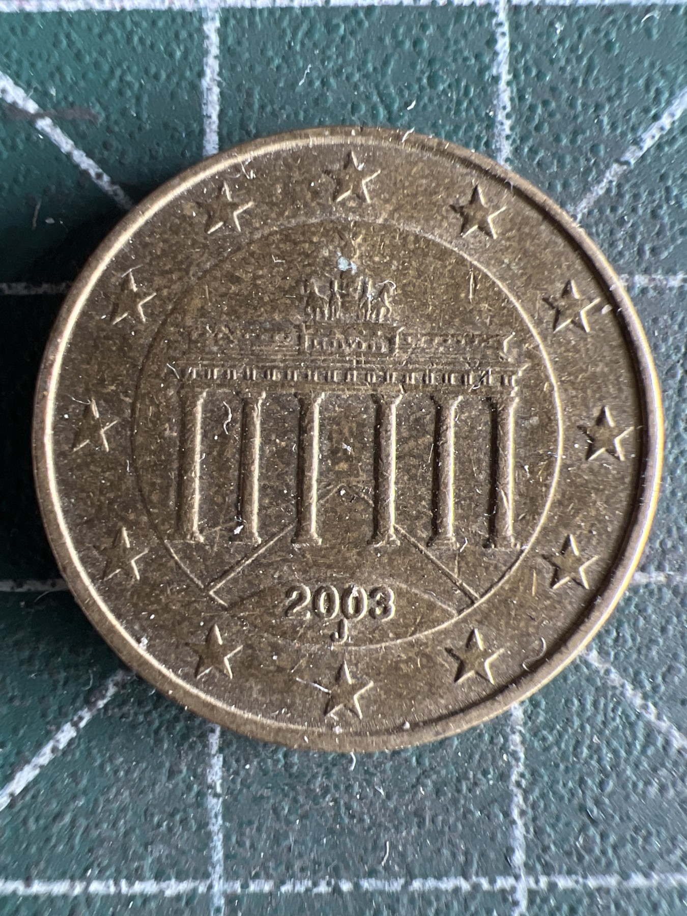 第549期 硬币专场 （无押金，捡漏，全场50包邮，偏远地区除外，接收代拍业务） 德国10欧分 2003年