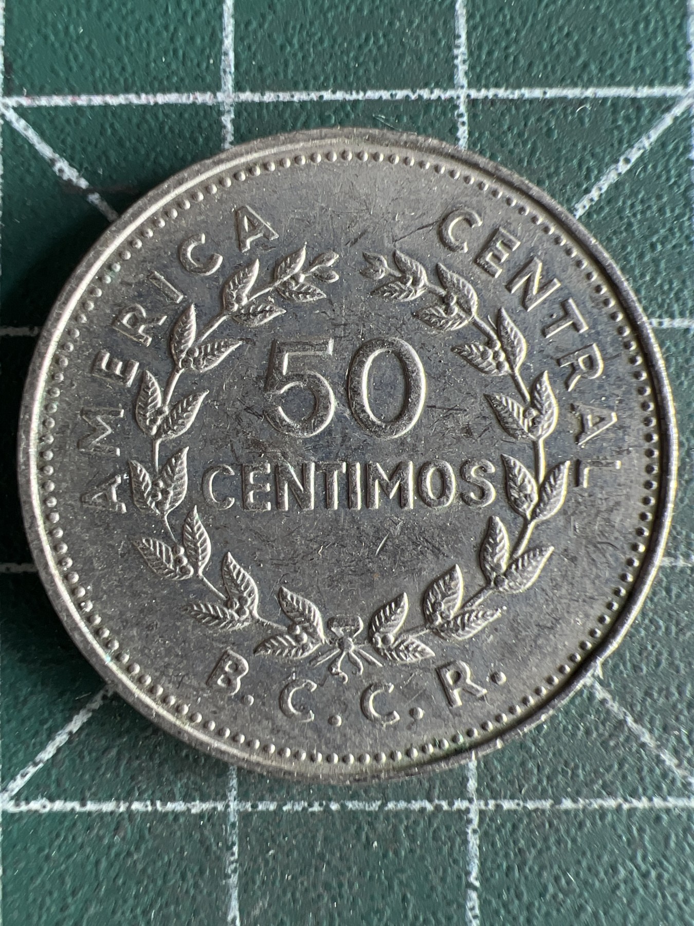 第549期 硬币专场 （无押金，捡漏，全场50包邮，偏远地区除外，接收代拍业务） 哥斯达黎加50分 1978年