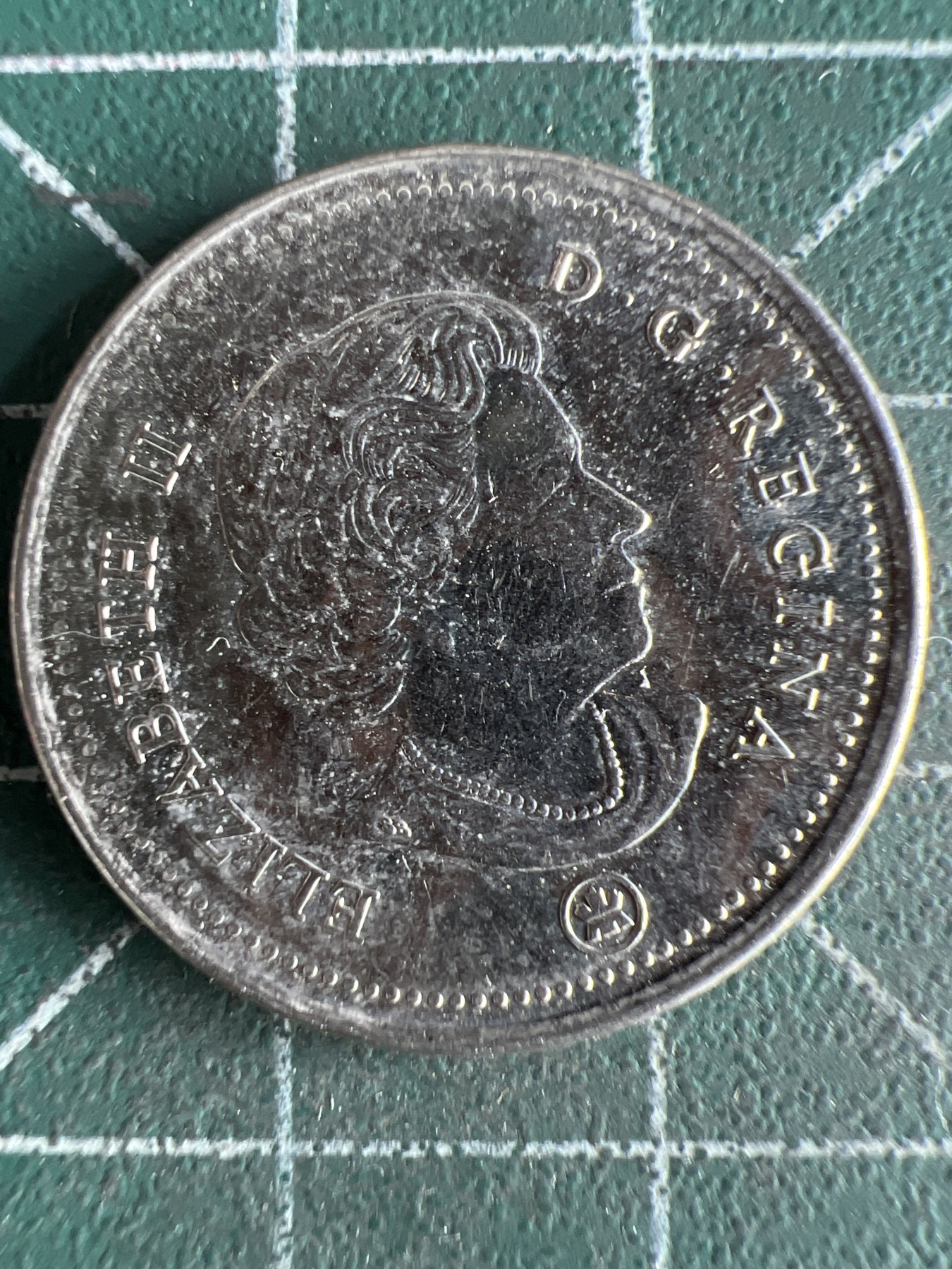 第549期 硬币专场 （无押金，捡漏，全场50包邮，偏远地区除外，接收代拍业务） 加拿大25分 老年 2018年