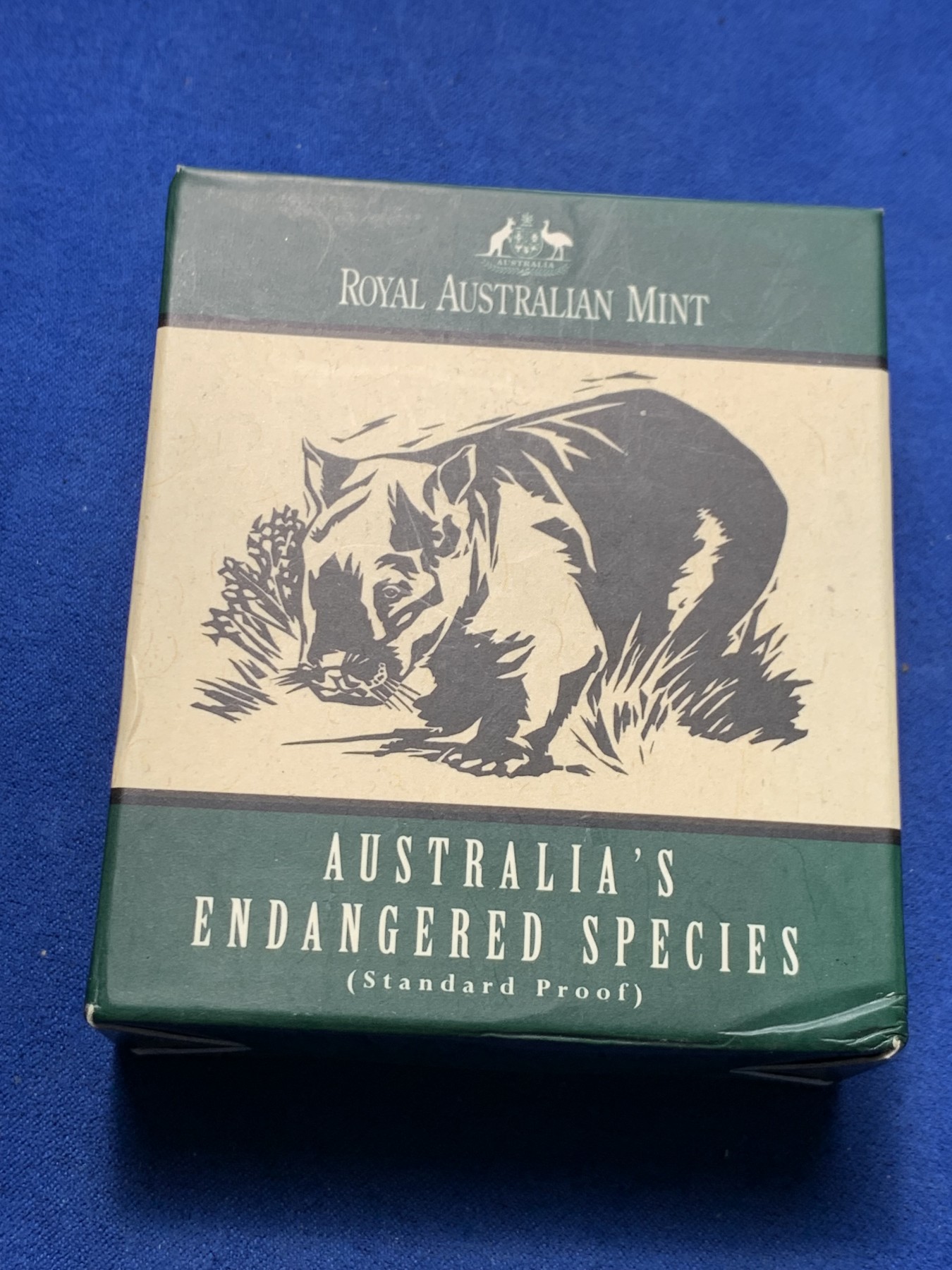 《竞宝斋》第247场-周日，周一 ，周二3场连拍 (全场包邮) 澳大利亚 1998 北方毛鼻袋熊 10元 银币 925银 20克