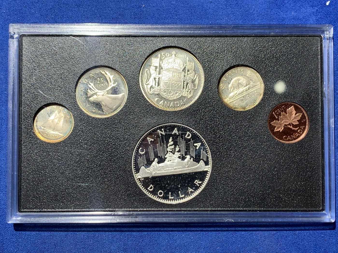 《竞宝斋》第247场-周日，周一 ，周二3场连拍 (全场包邮) 加拿大 2003 伊丽莎白二世 50周年纪念  6枚套 含5枚银币925银 详情见证书 少见品种