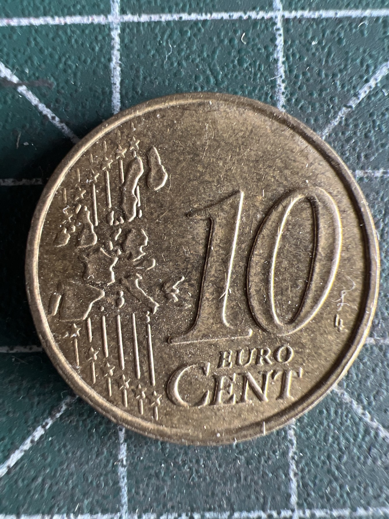 第549期 硬币专场 （无押金，捡漏，全场50包邮，偏远地区除外，接收代拍业务） 法国10欧分 2000年