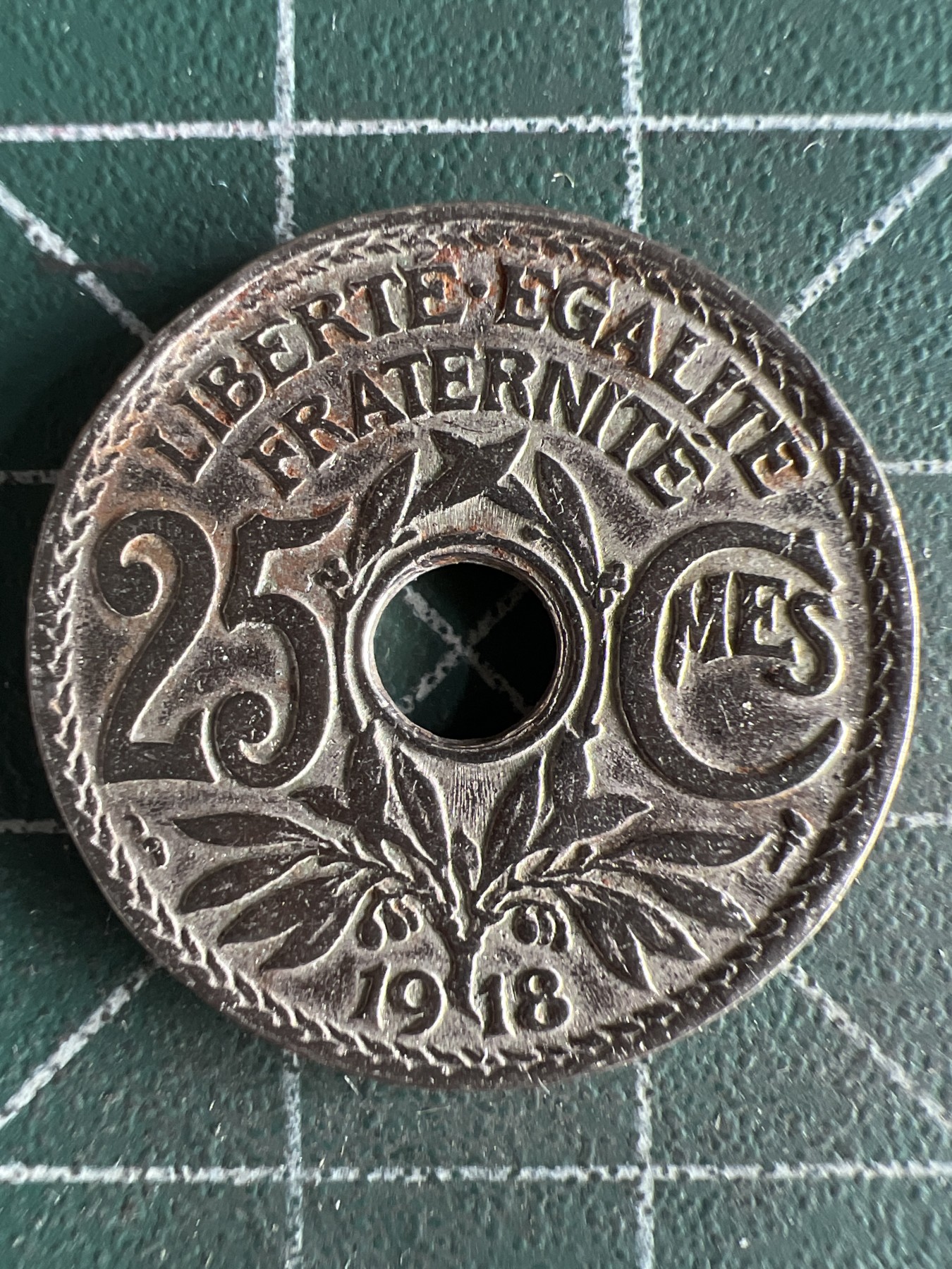 第549期 硬币专场 （无押金，捡漏，全场50包邮，偏远地区除外，接收代拍业务） 法国25分